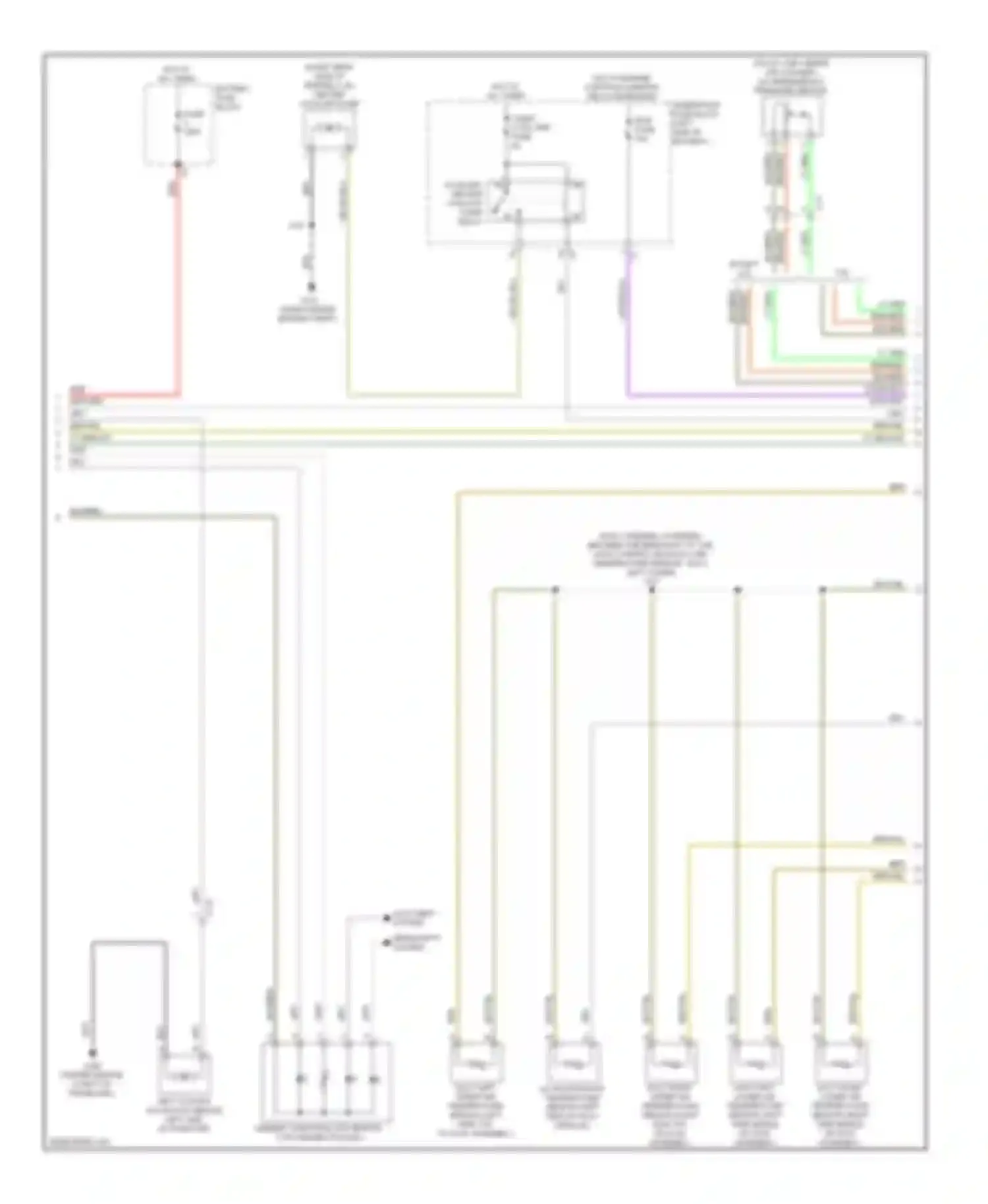Wiring diagram 2.4l for Chevrolet Impala IX (2006-2016) (1 of 6)