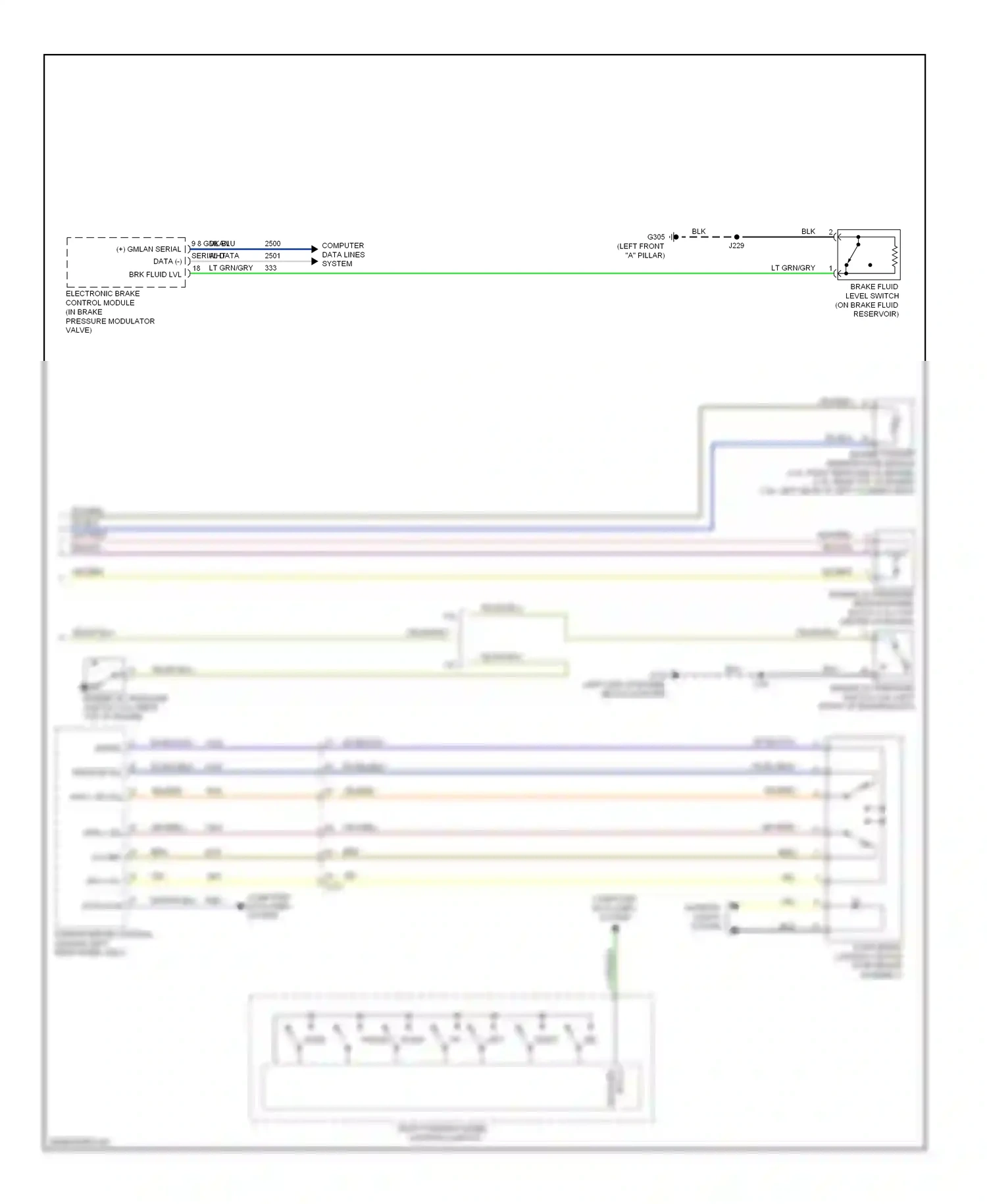Chevrolet Impala IX (2006-2016) 3.6l wiring diagram  (4 of 7)