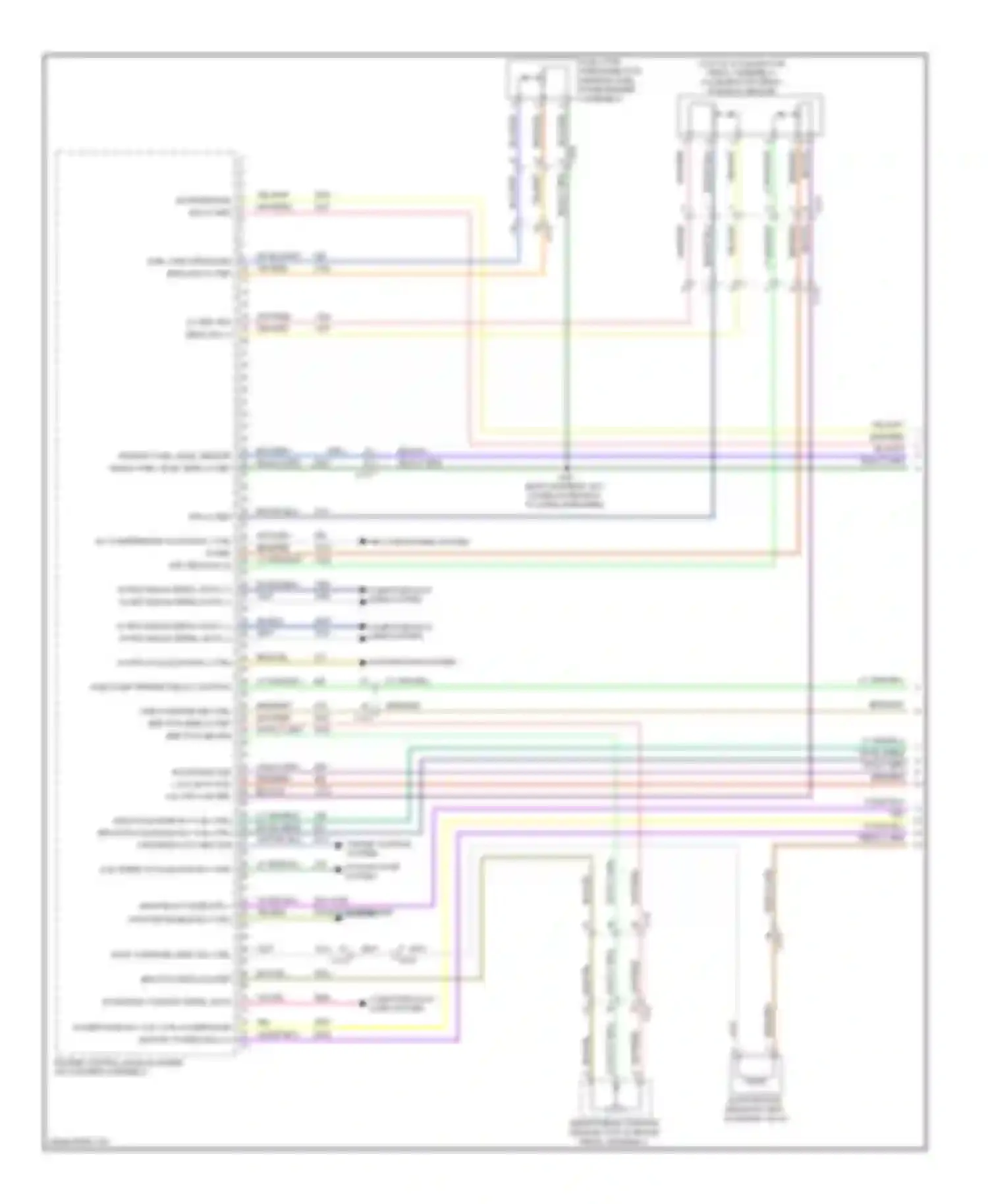 Wiring diagram a/c compressor clutch rly ctrl for Chevrolet Impala IX (2006-2016) (1 of 2)