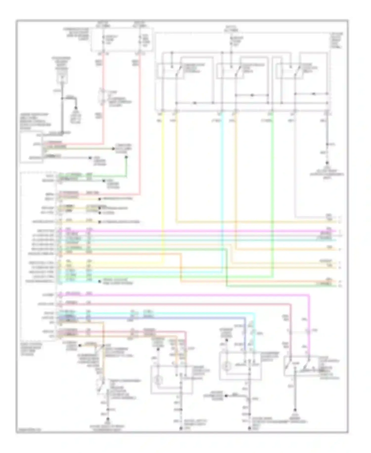 Wiring diagram 18 9 12 lock sig unlock sig lid ajar sw sig for Chevrolet Impala IX (2006-2016)
