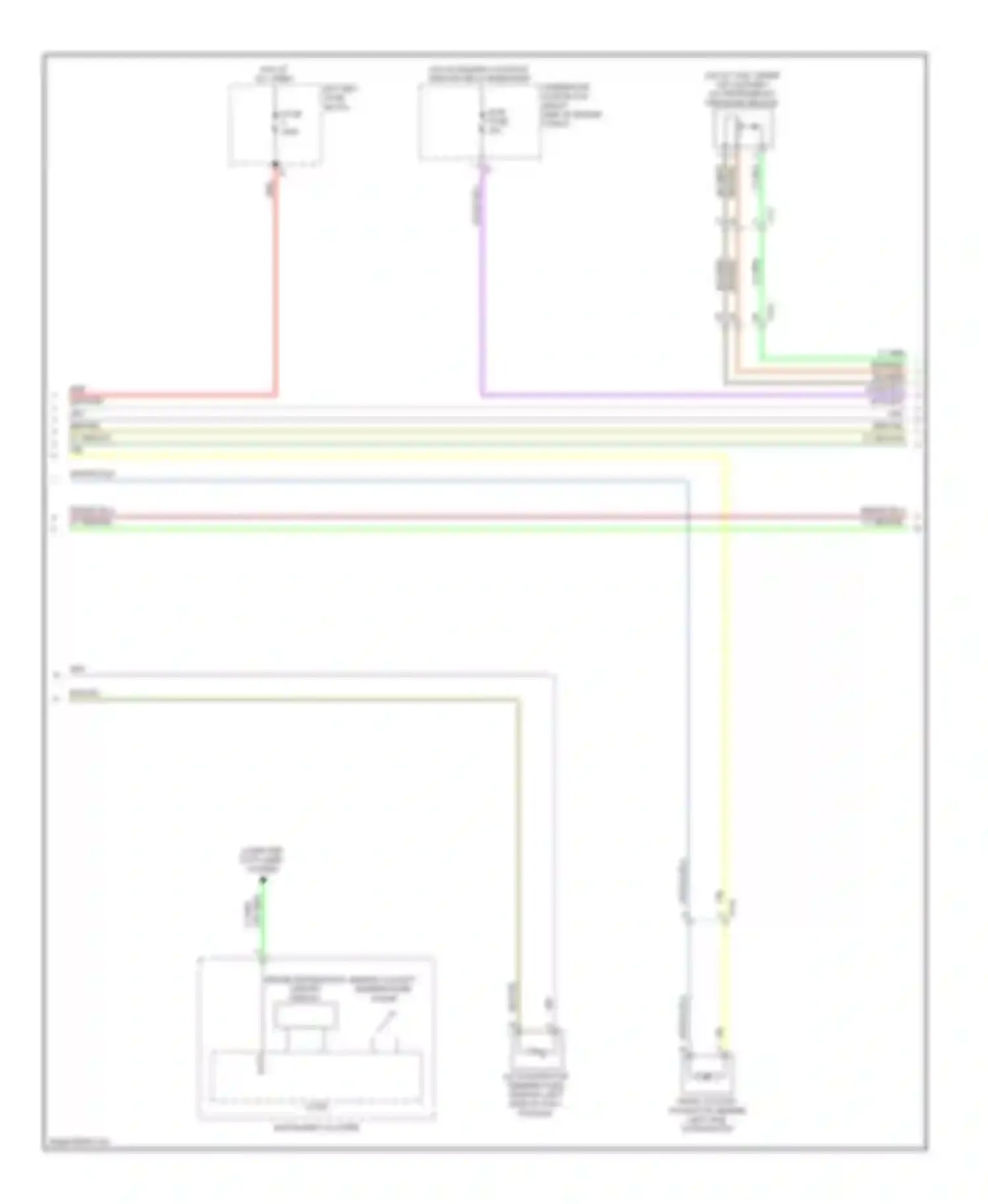 Wiring diagram battery fuse block for Chevrolet Impala IX (2006-2016) (9 of 12)