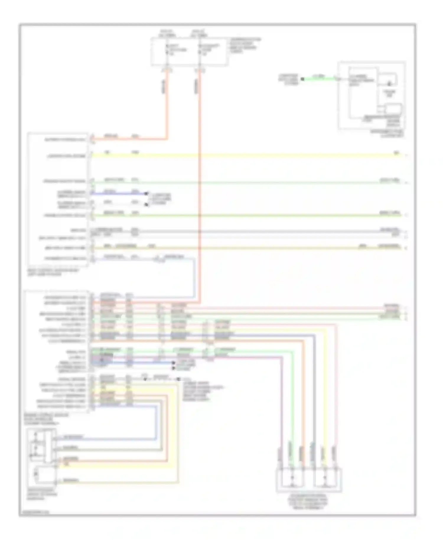 Wiring diagram blk/vio for Chevrolet Impala IX (2006-2016) (2 of 23)