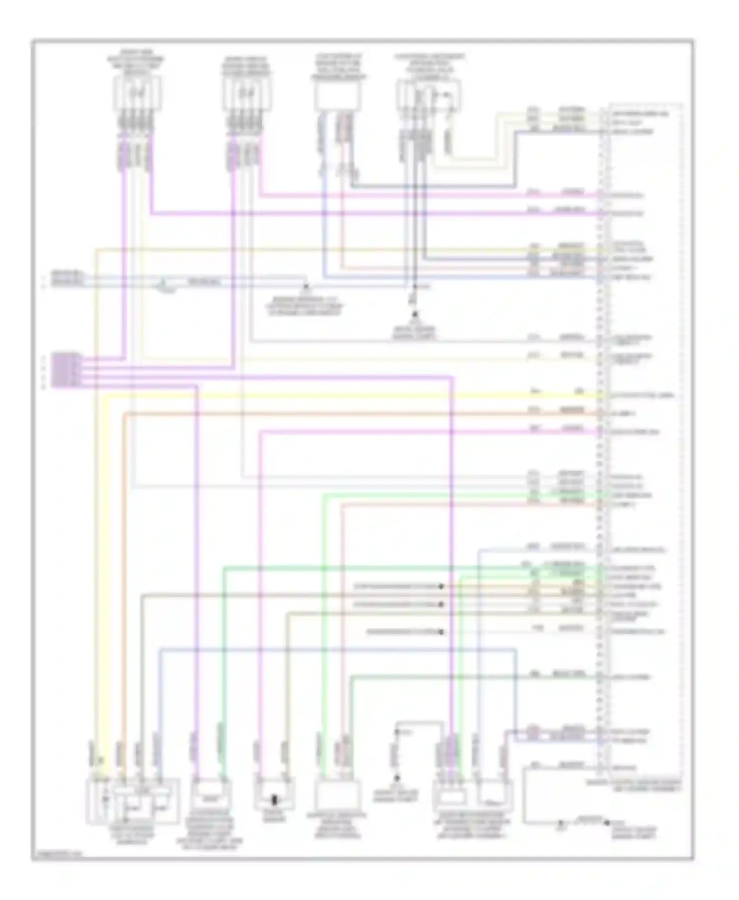 Wiring diagram blk/vio for Chevrolet Impala IX (2006-2016) (6 of 23)