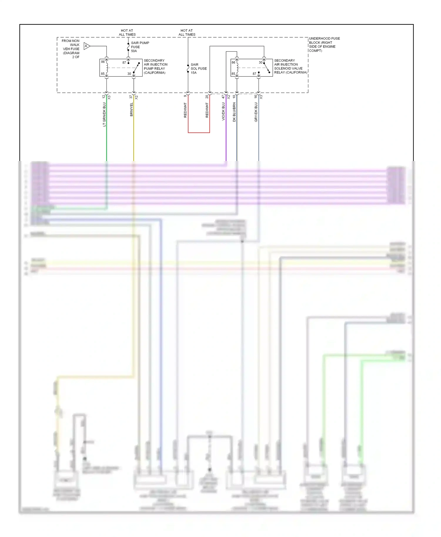 Wiring diagram brn/yel for Chevrolet Impala IX (2006-2016) (30 of 36)