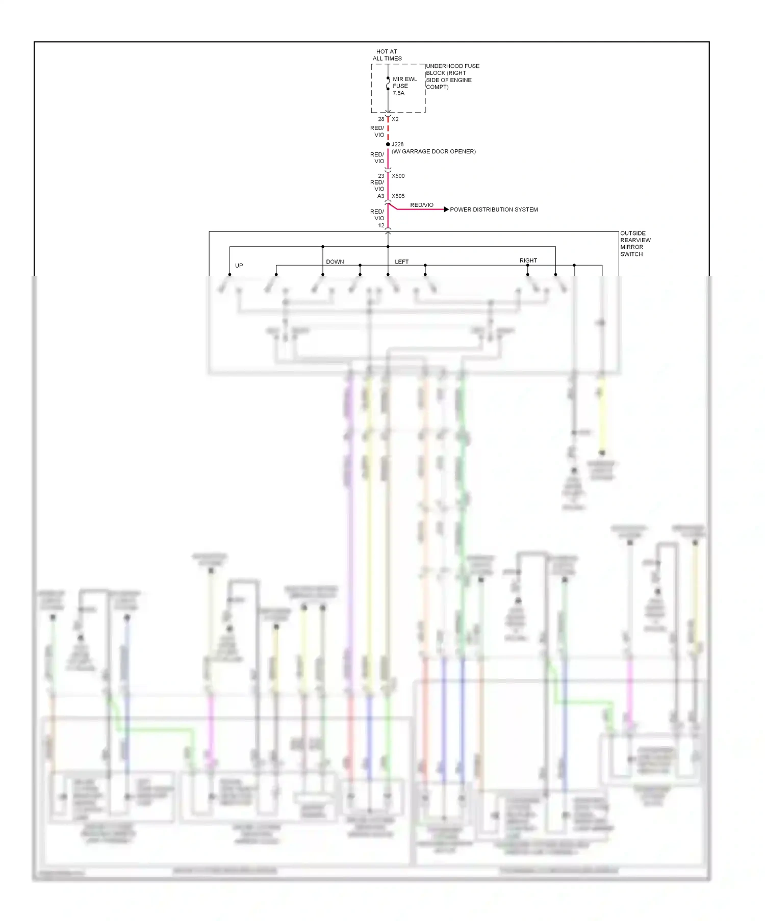 Wiring diagram brn/yel for Chevrolet Impala IX (2006-2016) (36 of 36)