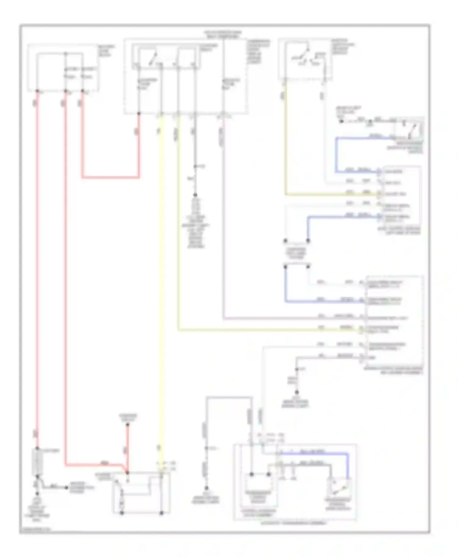 Wiring diagram computer data lines system for Chevrolet Impala IX (2006-2016) (109 of 111)