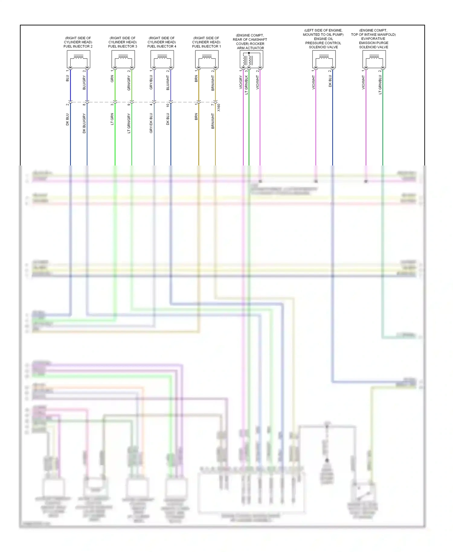 Chevrolet Impala IX (2006-2016) engine control module (inside air cleaner assembly) wiring diagram  (10 of 18)