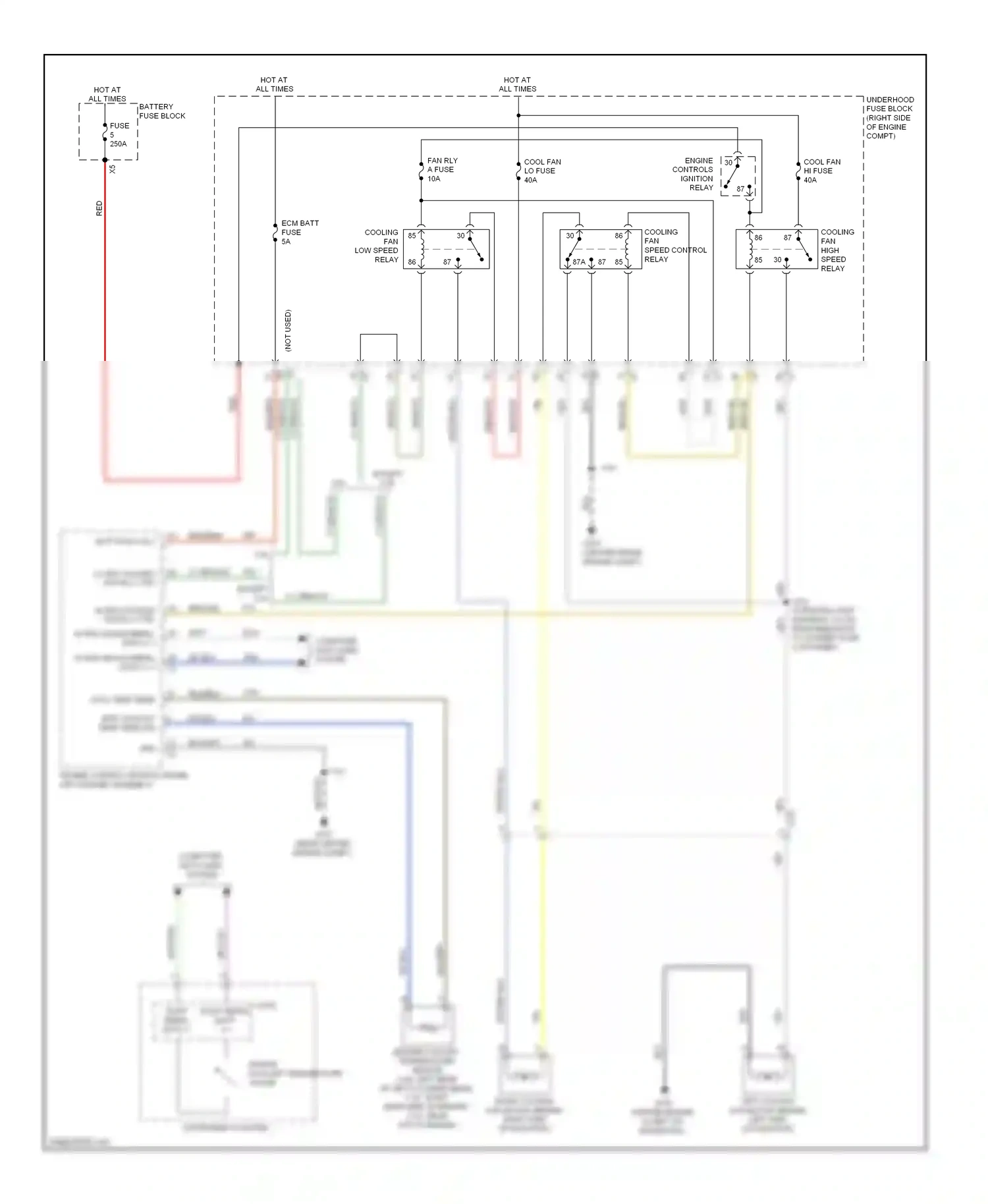 Chevrolet Impala IX (2006-2016) engine control module (inside air cleaner assembly) wiring diagram  (3 of 18)