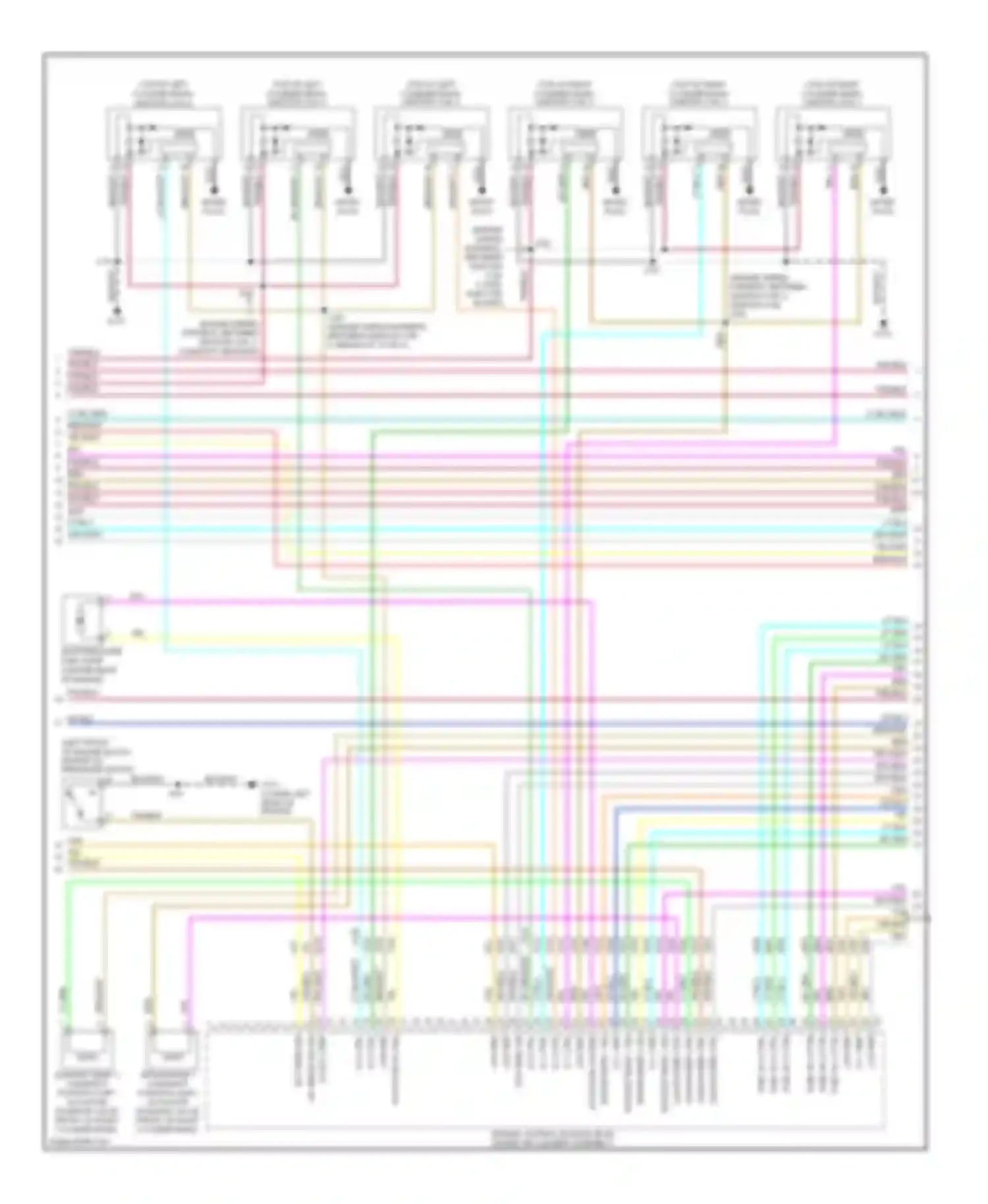 Wiring diagram fuel inj 2 ctrl for Chevrolet Impala IX (2006-2016) (1 of 4)