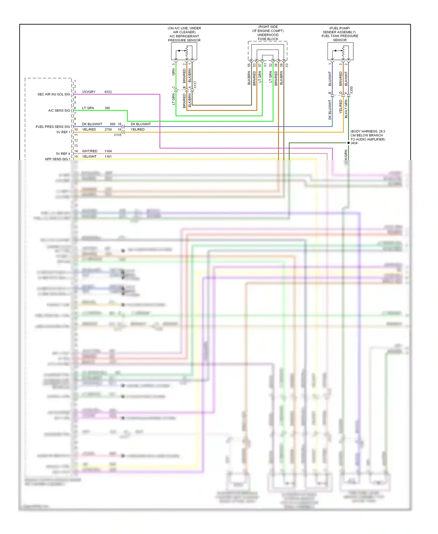 Wiring diagram fuel pump rly ctrl for Chevrolet Impala IX (2006-2016) (1 of 3)