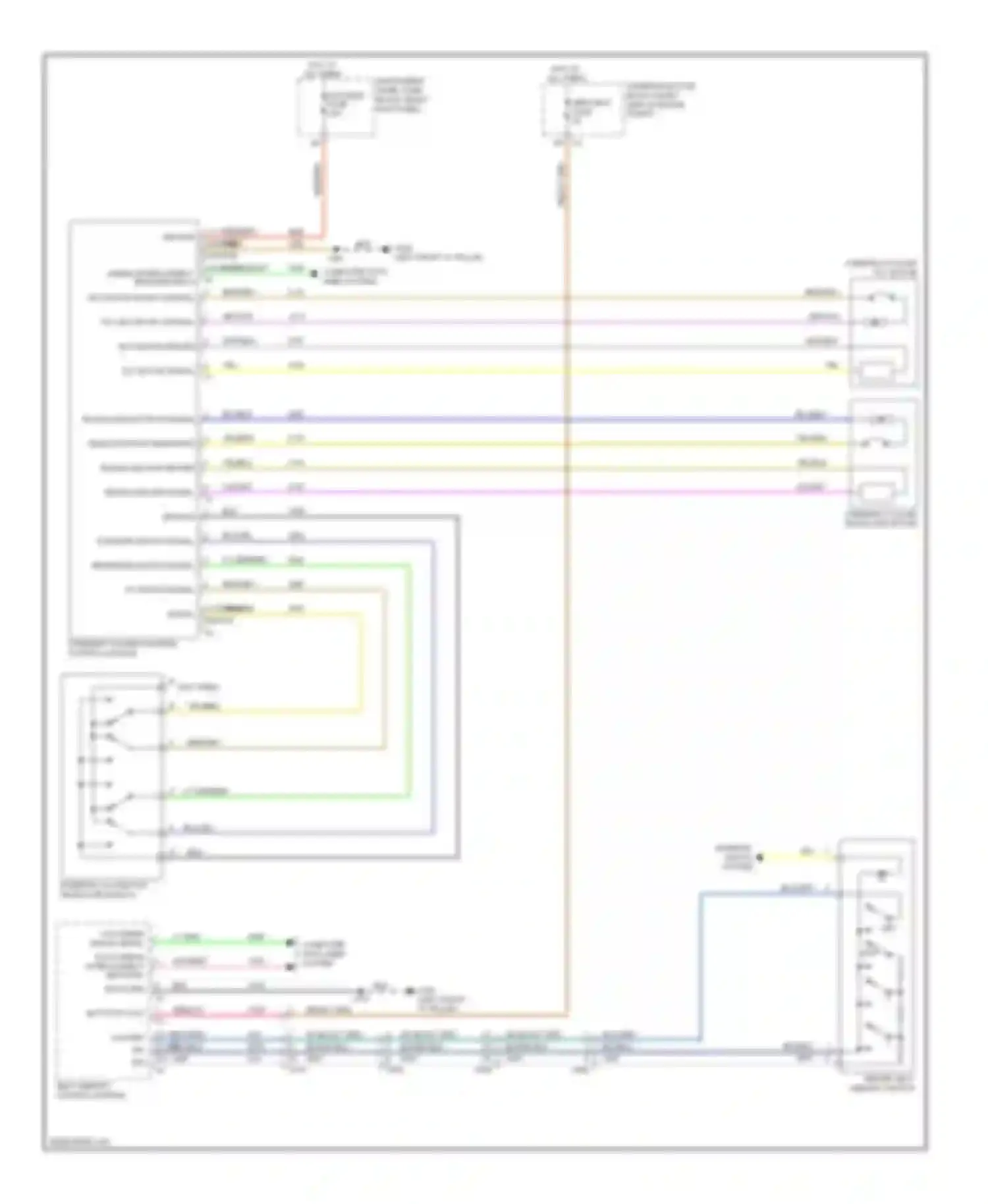 Wiring diagram low speed gmlan serial data linear interconnect network bus 8 gnd for Chevrolet Impala IX (2006-2016)