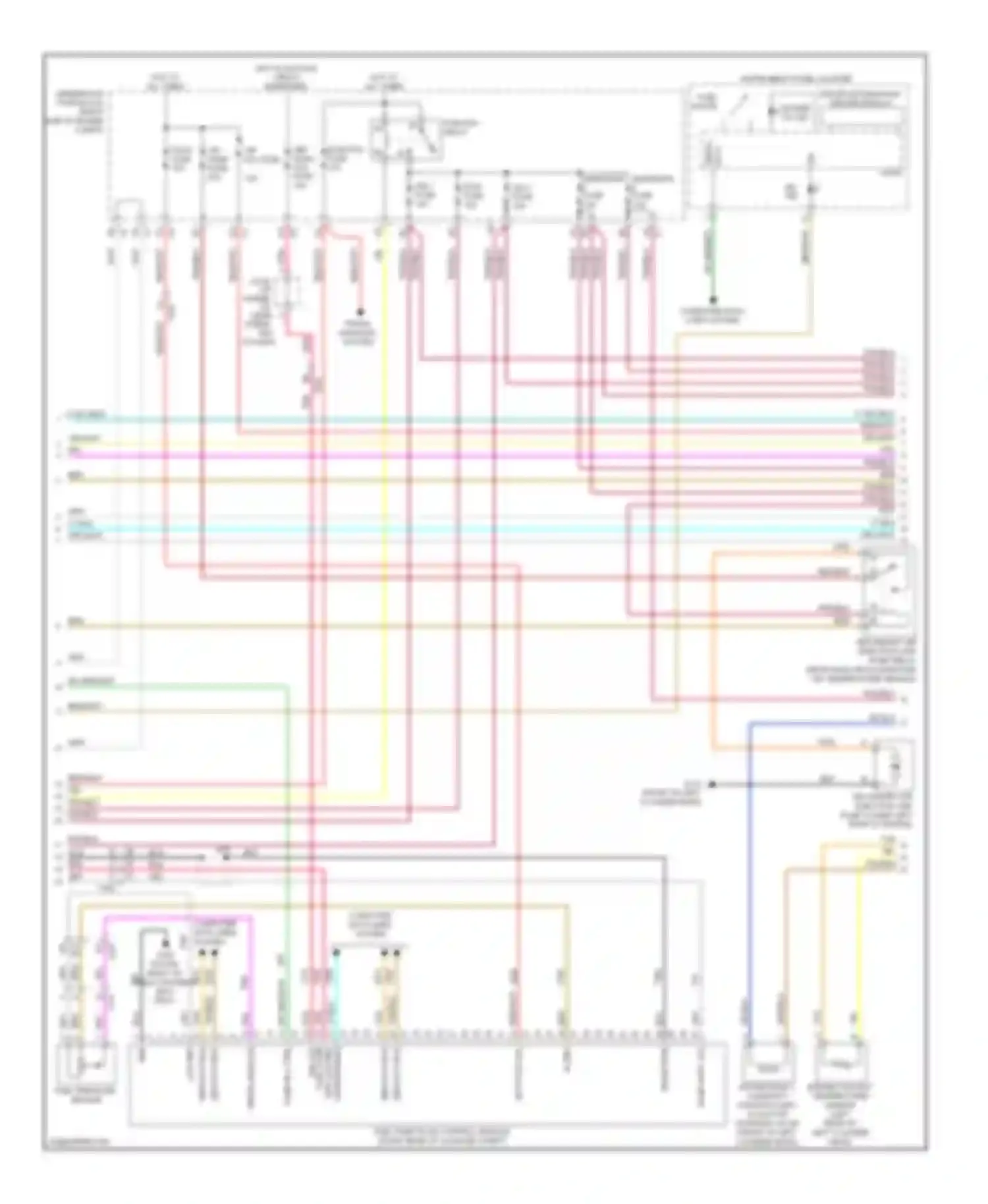 Wiring diagram ser data bus - for Chevrolet Impala IX (2006-2016)