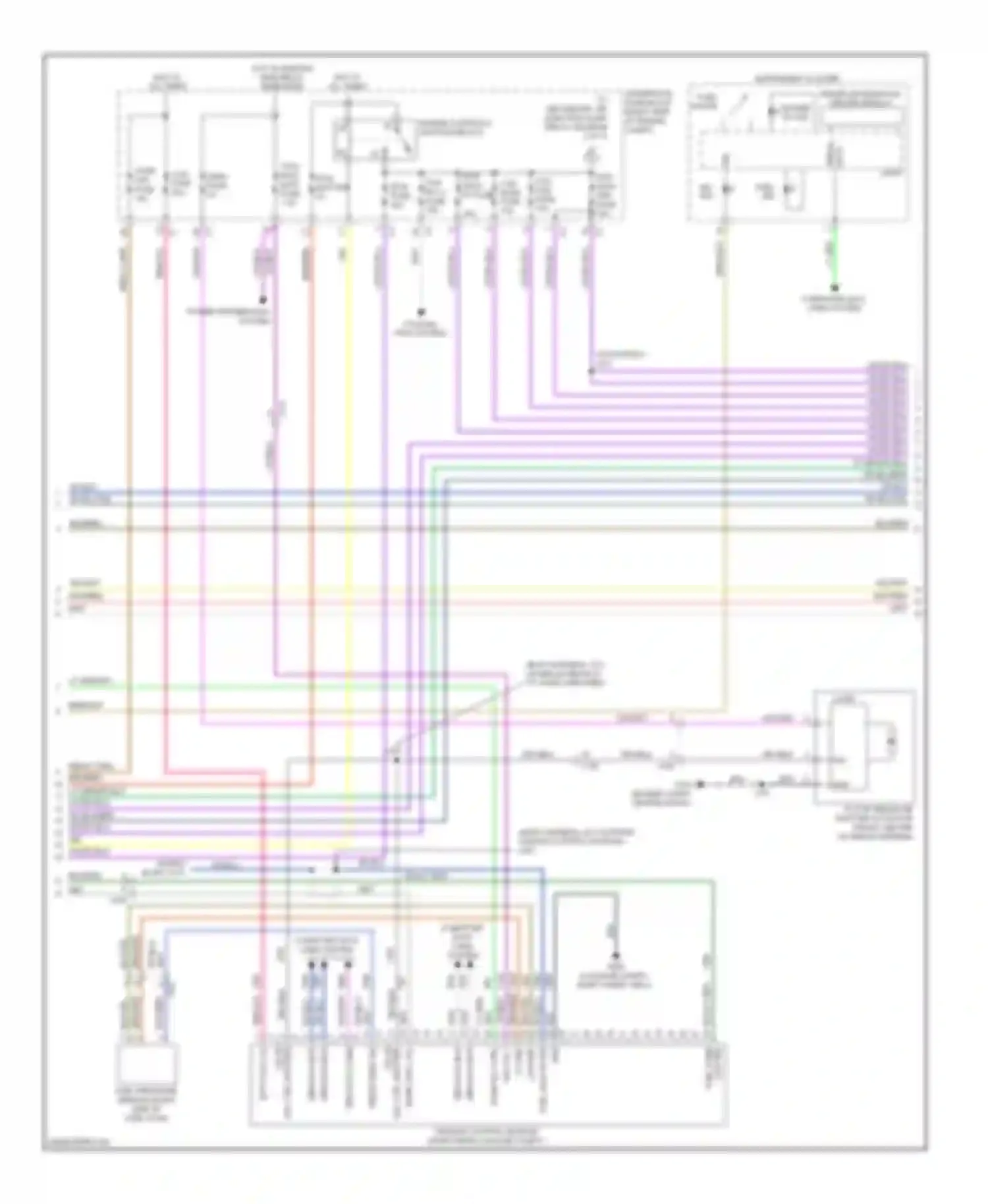 Wiring diagram ser data bus - for Chevrolet Impala IX (2006-2016)