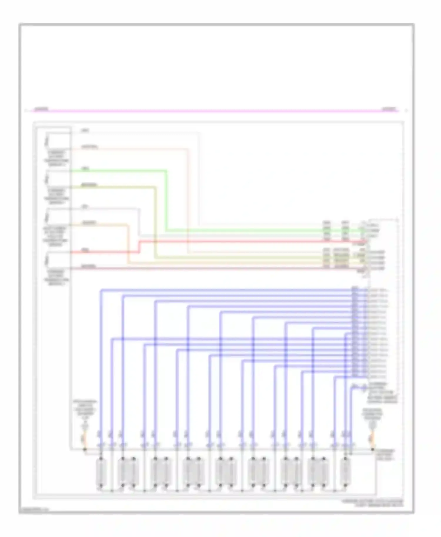 Wiring diagram hybrid/ev battery section 1 for Chevrolet Impala IX (2006-2016) (2 of 2)