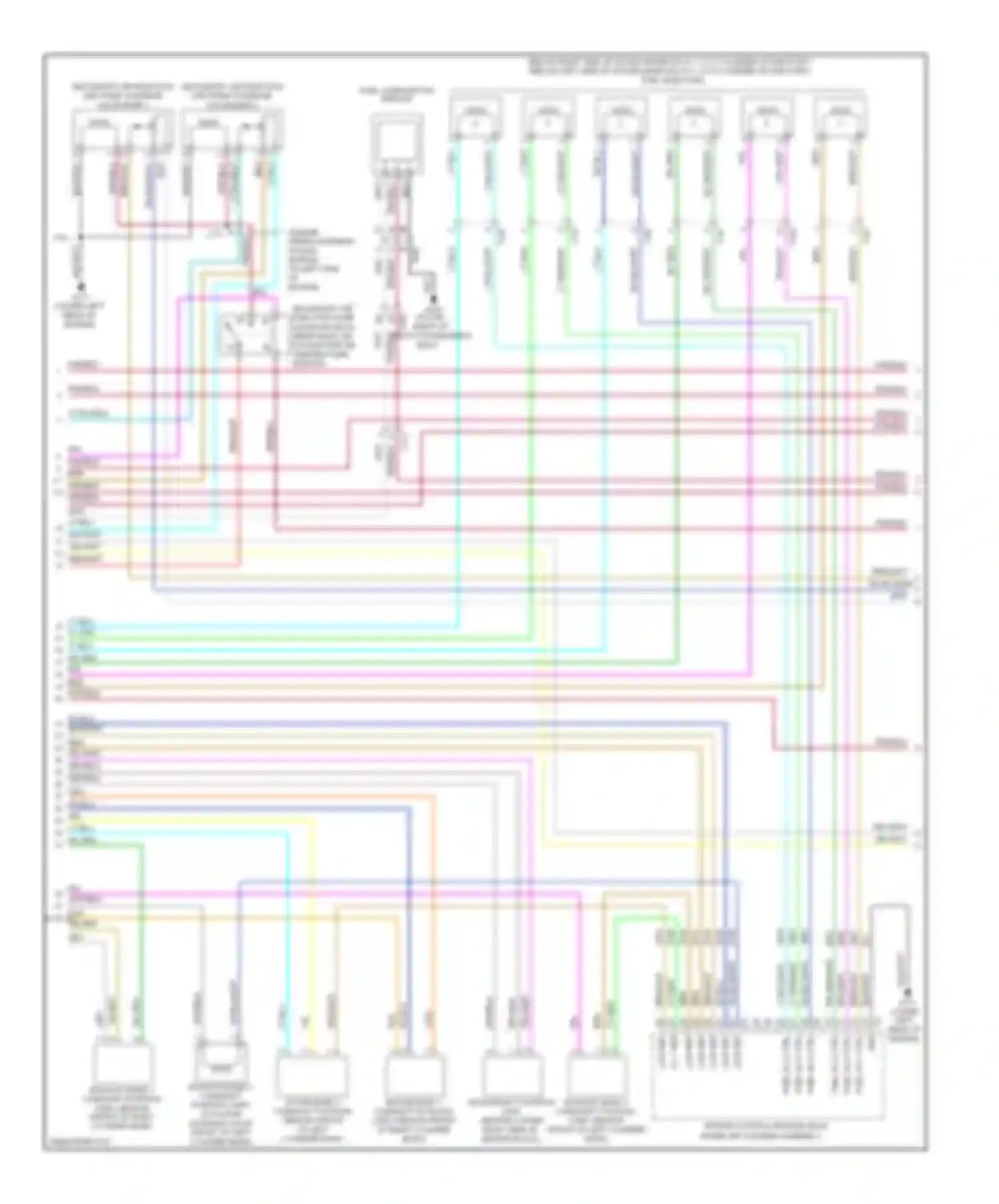 Wiring diagram fuel composition sensor for Chevrolet Impala IX (2006-2016)
