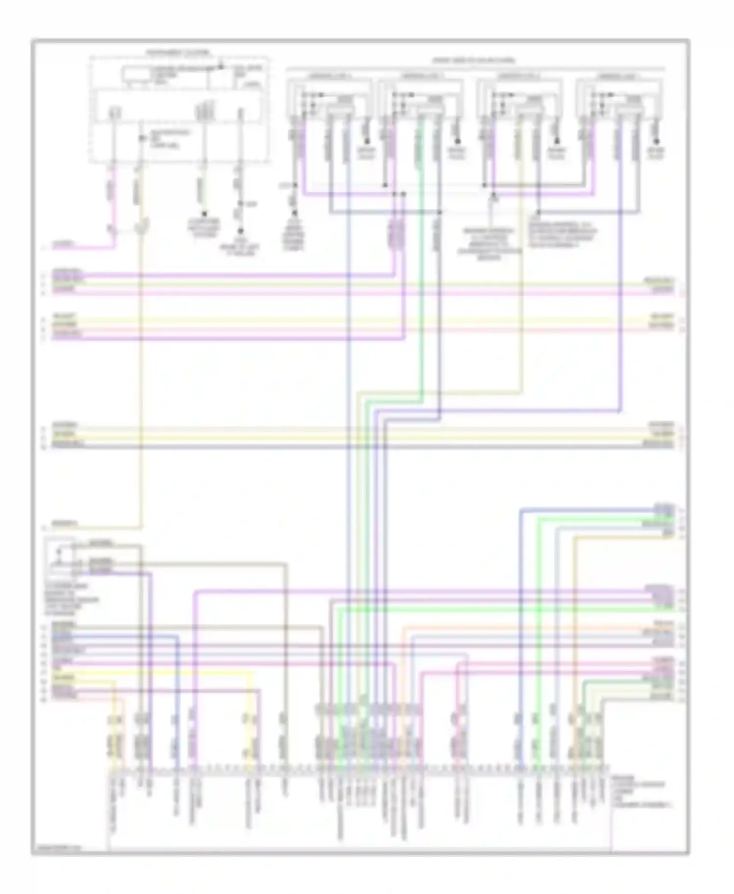 Wiring diagram oil level ind logic for Chevrolet Impala IX (2006-2016)