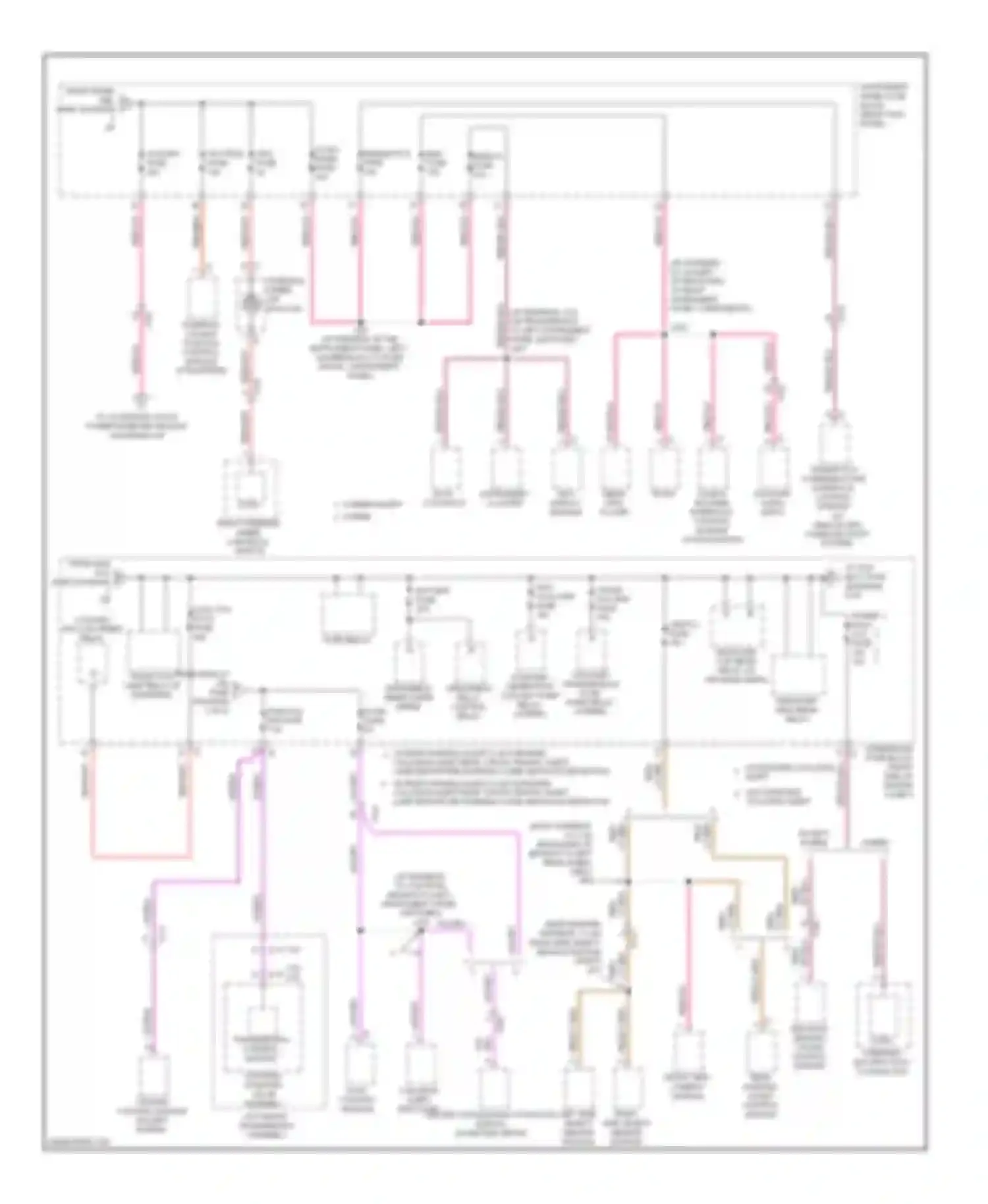 Wiring diagram instrument cluster for Chevrolet Impala IX (2006-2016) (27 of 33)
