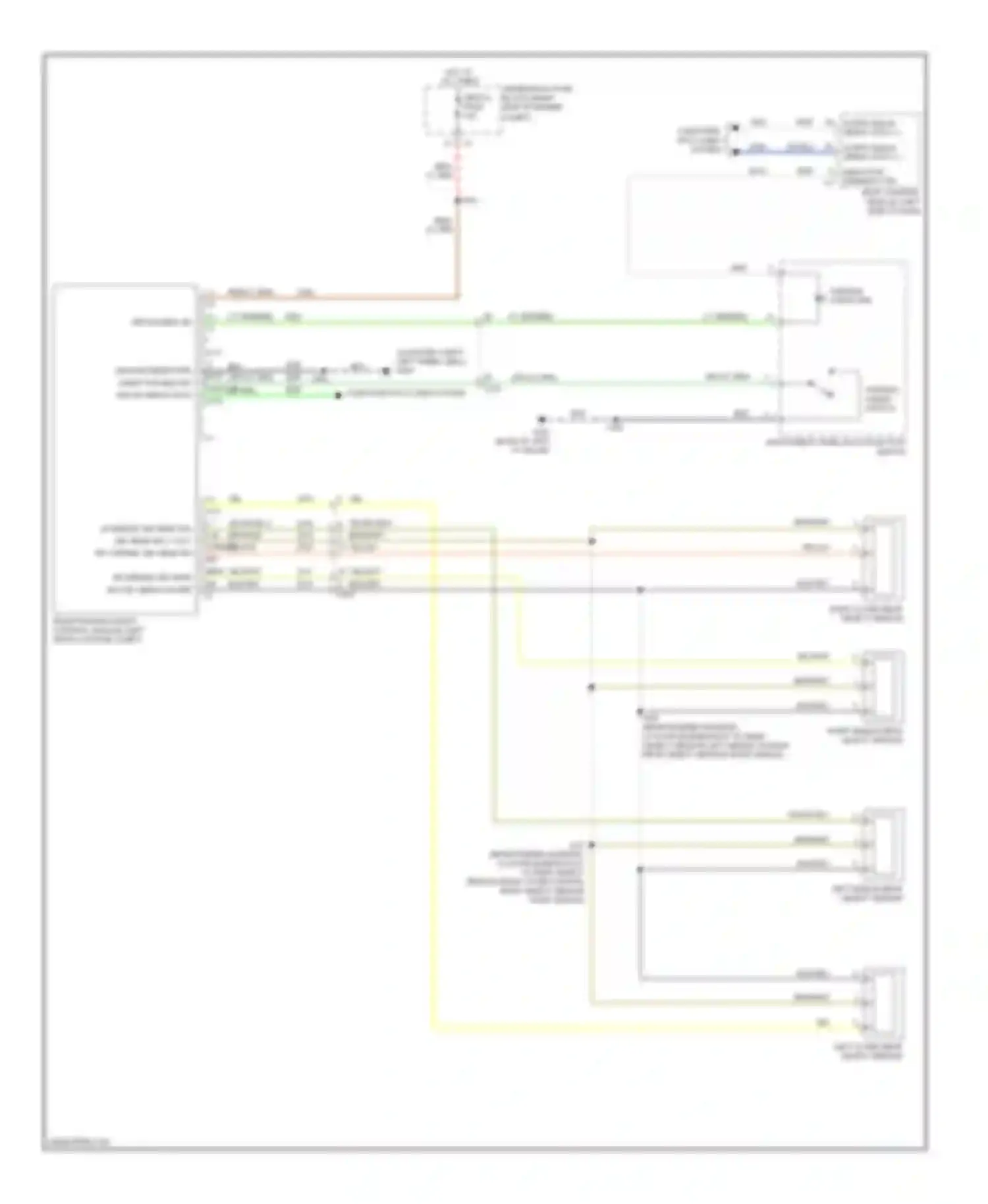 Wiring diagram led disable sig for Chevrolet Impala IX (2006-2016) (1 of 1)