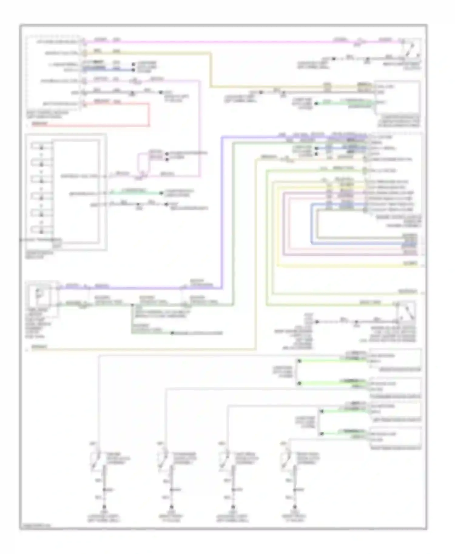 Wiring diagram 3 4 lin network bus 2 for Chevrolet Impala IX (2006-2016)