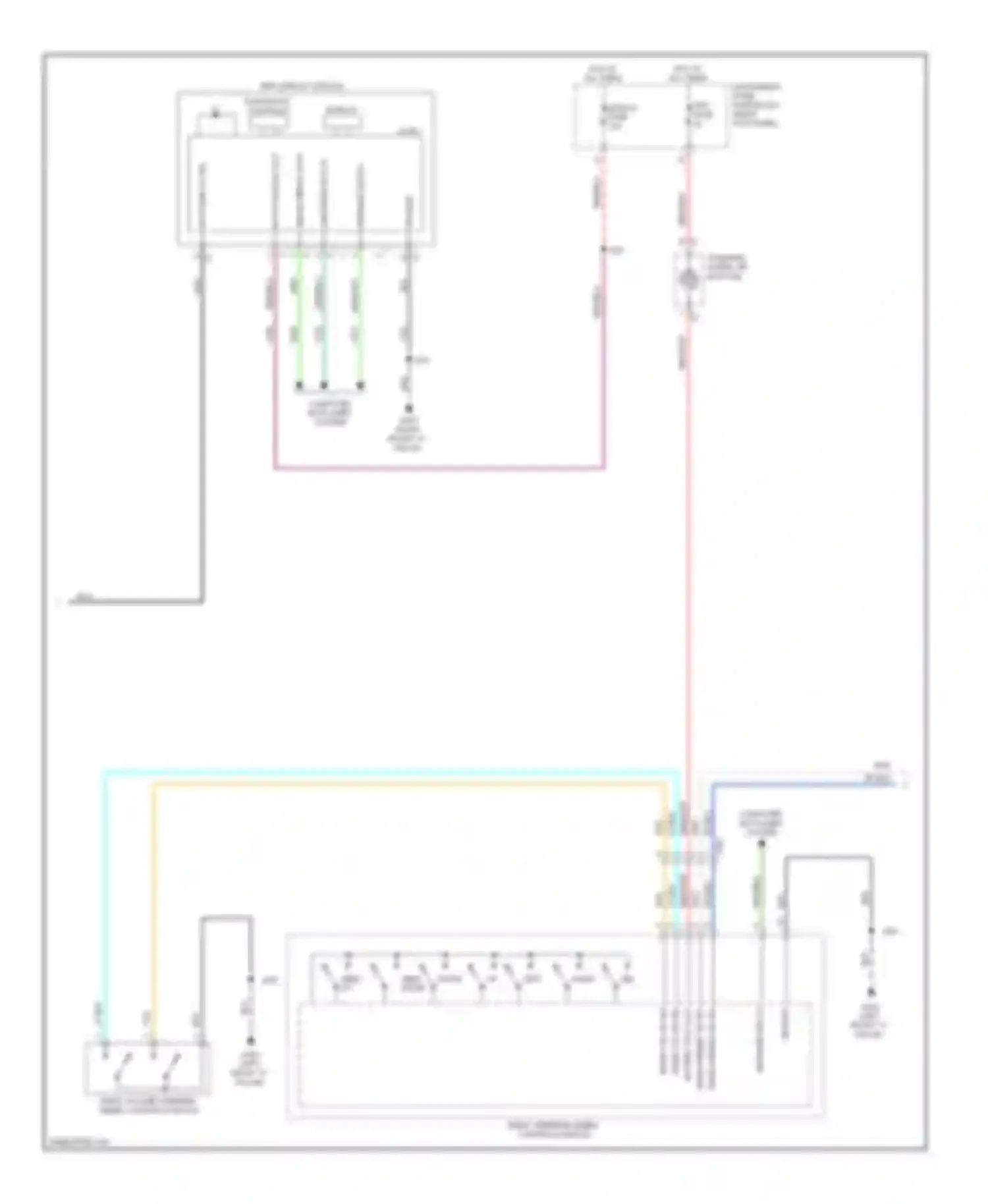 Wiring diagram lnetwork bus 10 for Chevrolet Impala IX (2006-2016) (1 of 3)