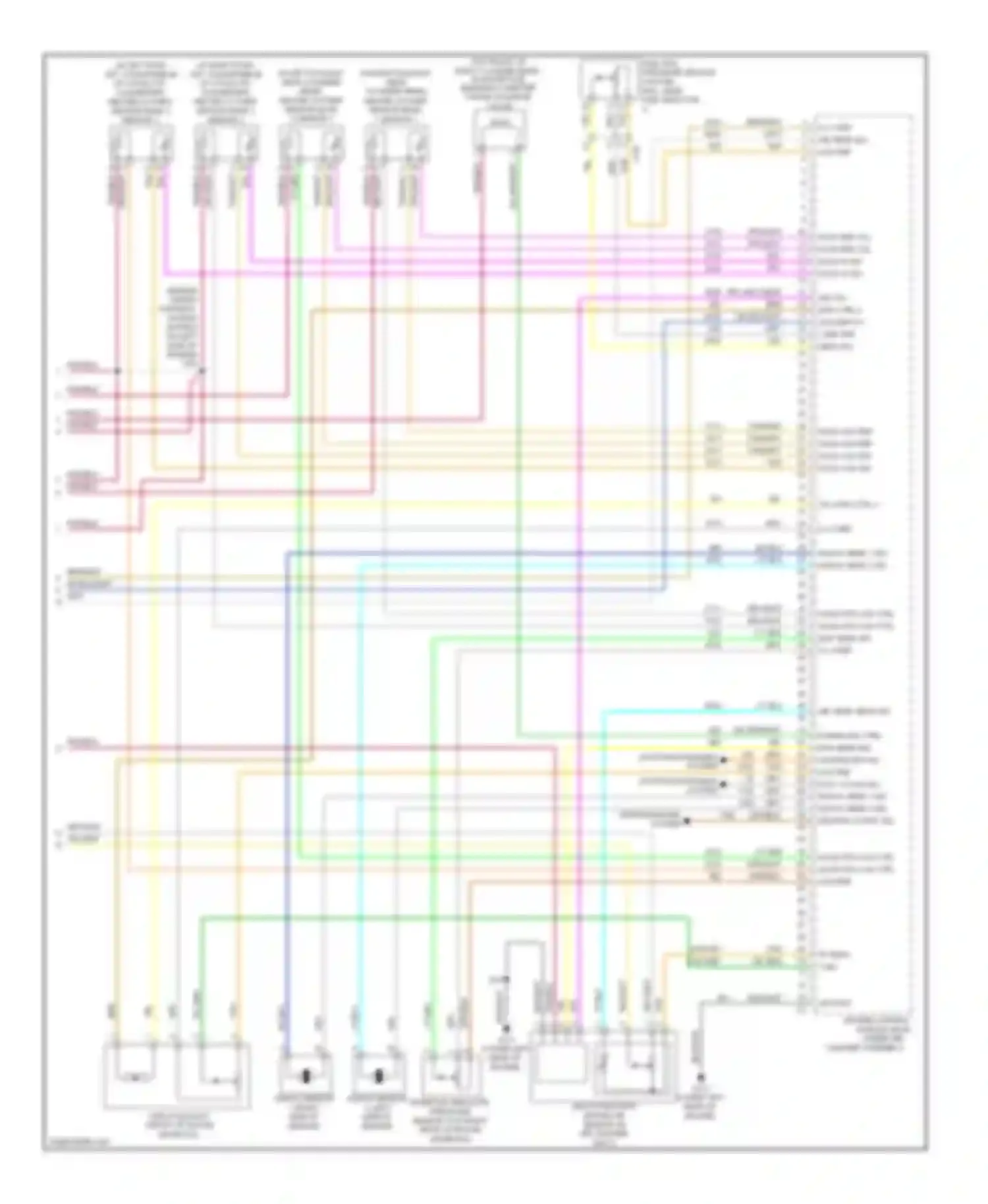 Wiring diagram low ref for Chevrolet Impala IX (2006-2016) (30 of 30)