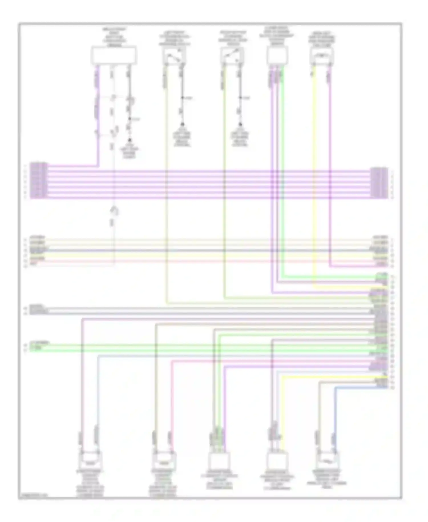 Wiring diagram blk/vio for Chevrolet Impala IX (2006-2016)