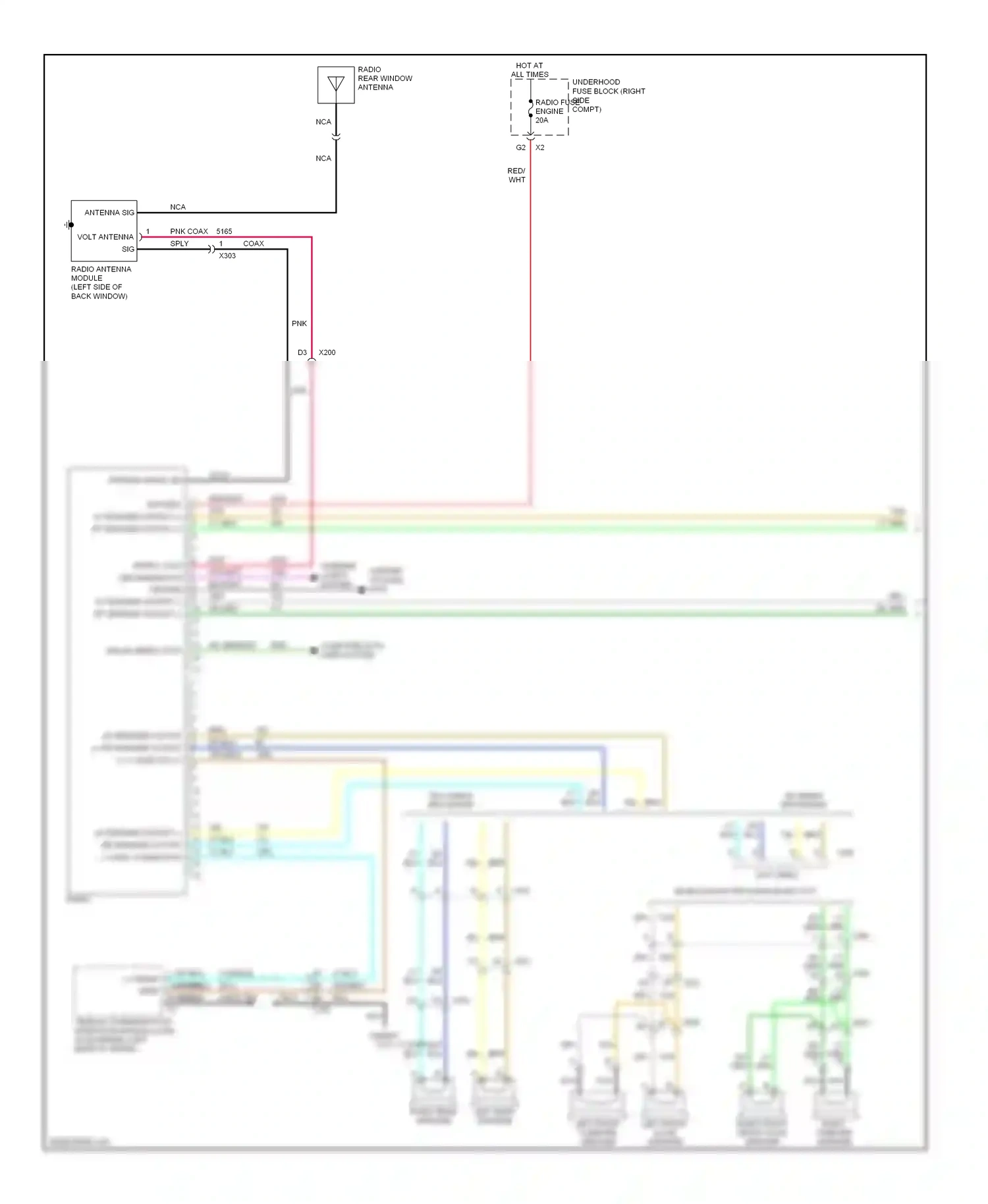 Chevrolet Impala IX (2006-2016) lt blu wiring diagram  (25 of 27)