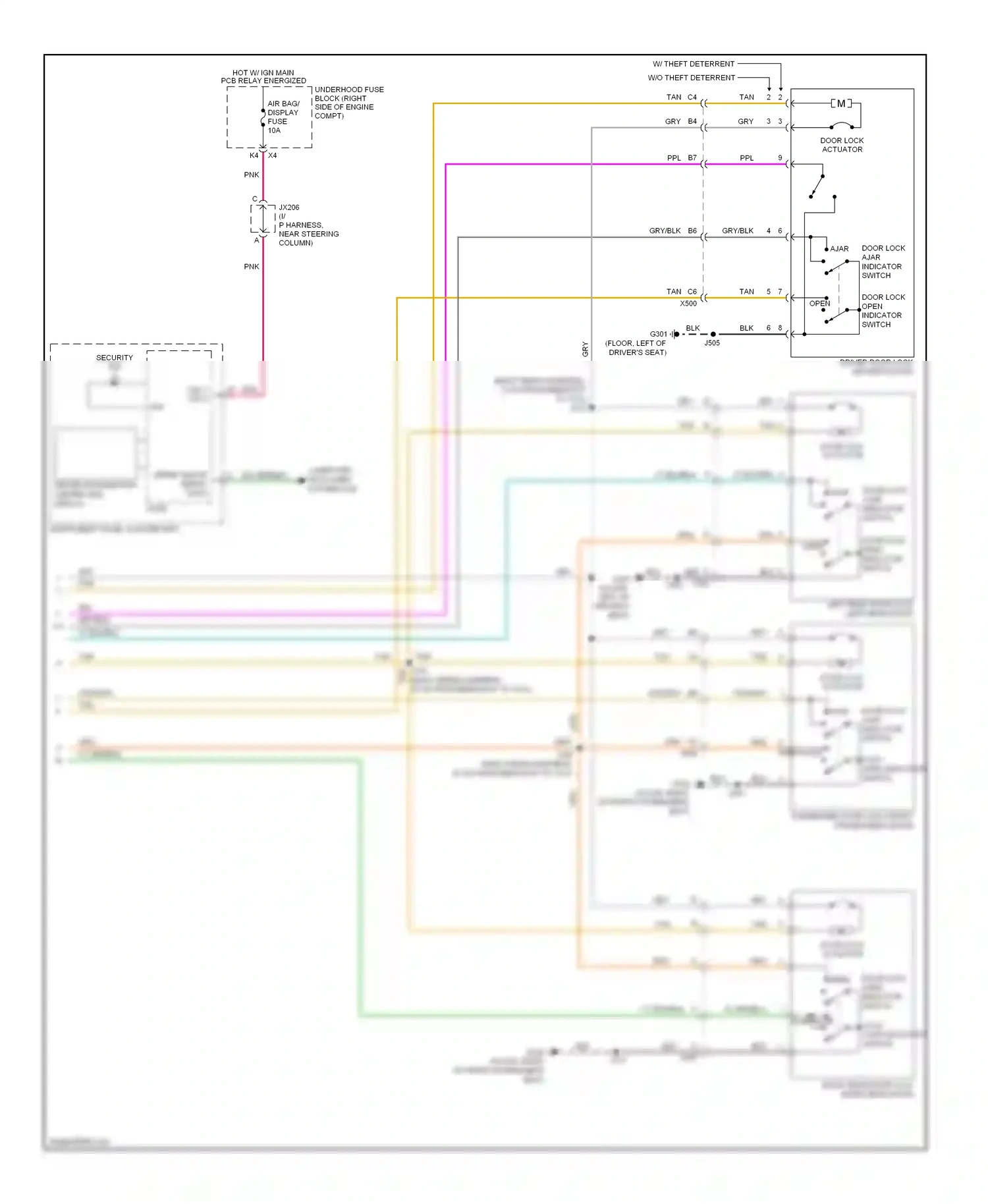Wiring diagram pnk ign 1 volt for Chevrolet Impala IX (2006-2016) (1 of 2)