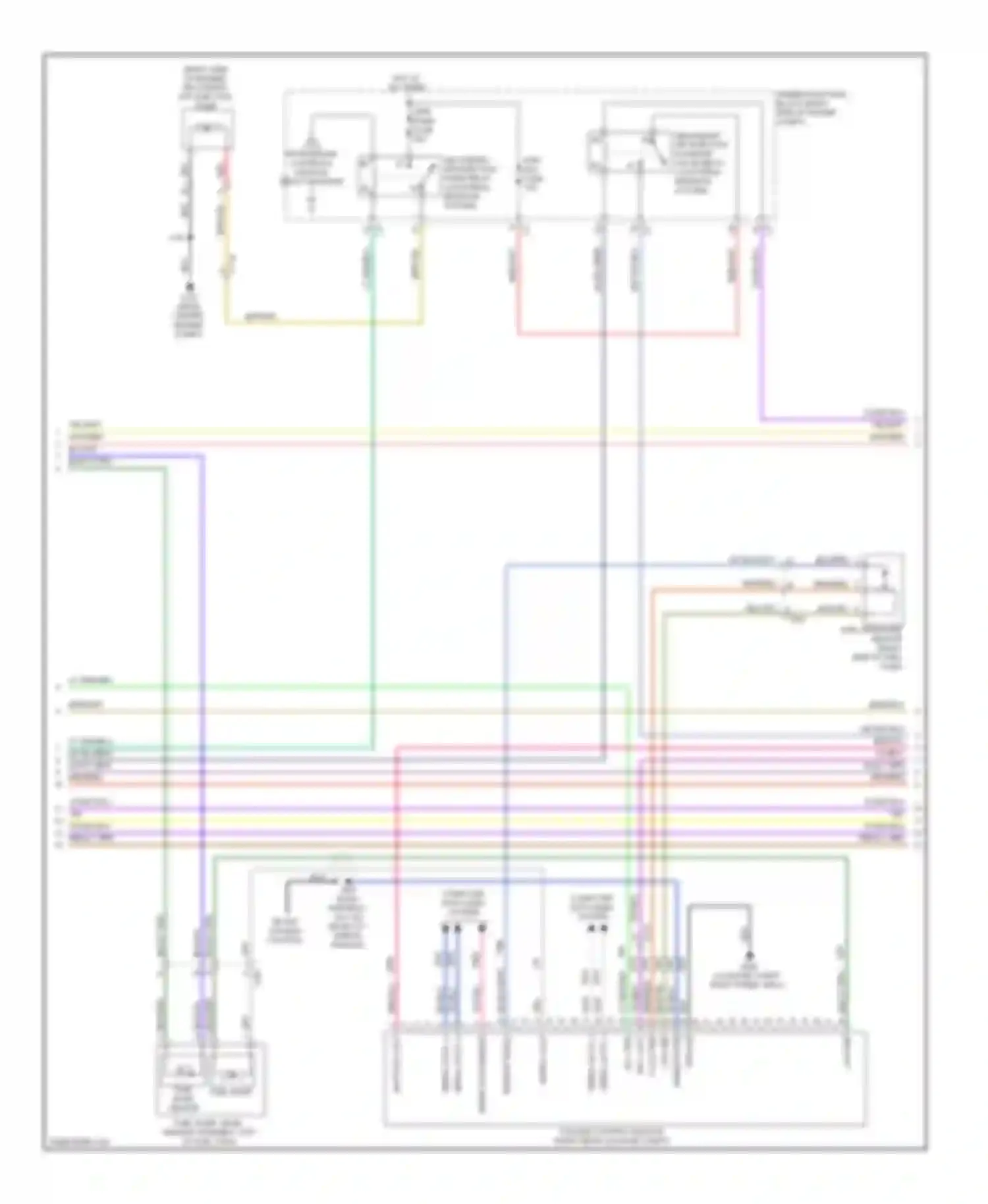 Wiring diagram sensor signal for Chevrolet Impala IX (2006-2016)