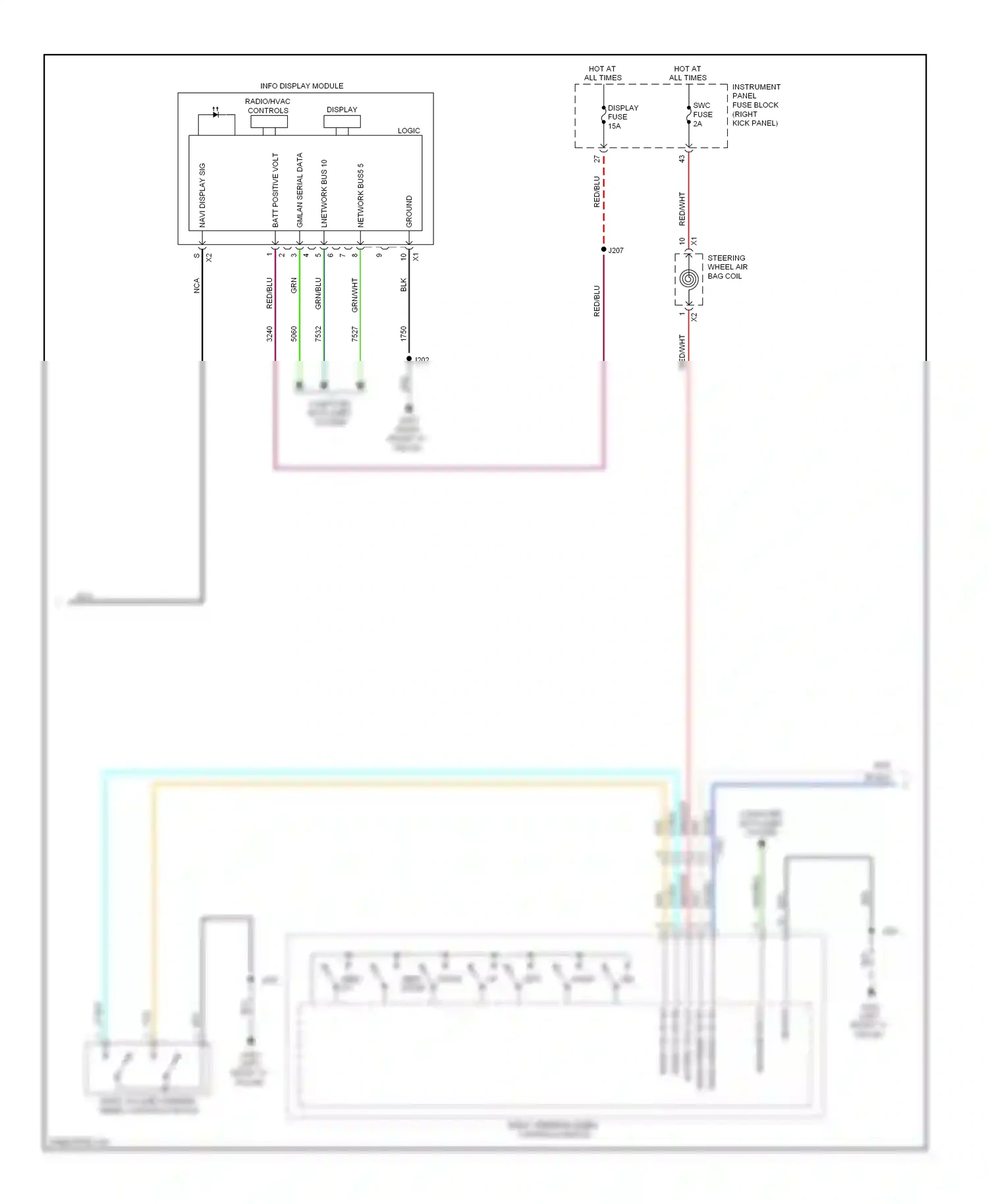 Chevrolet Impala IX (2006-2016) seek down down wiring diagram  (1 of 3)