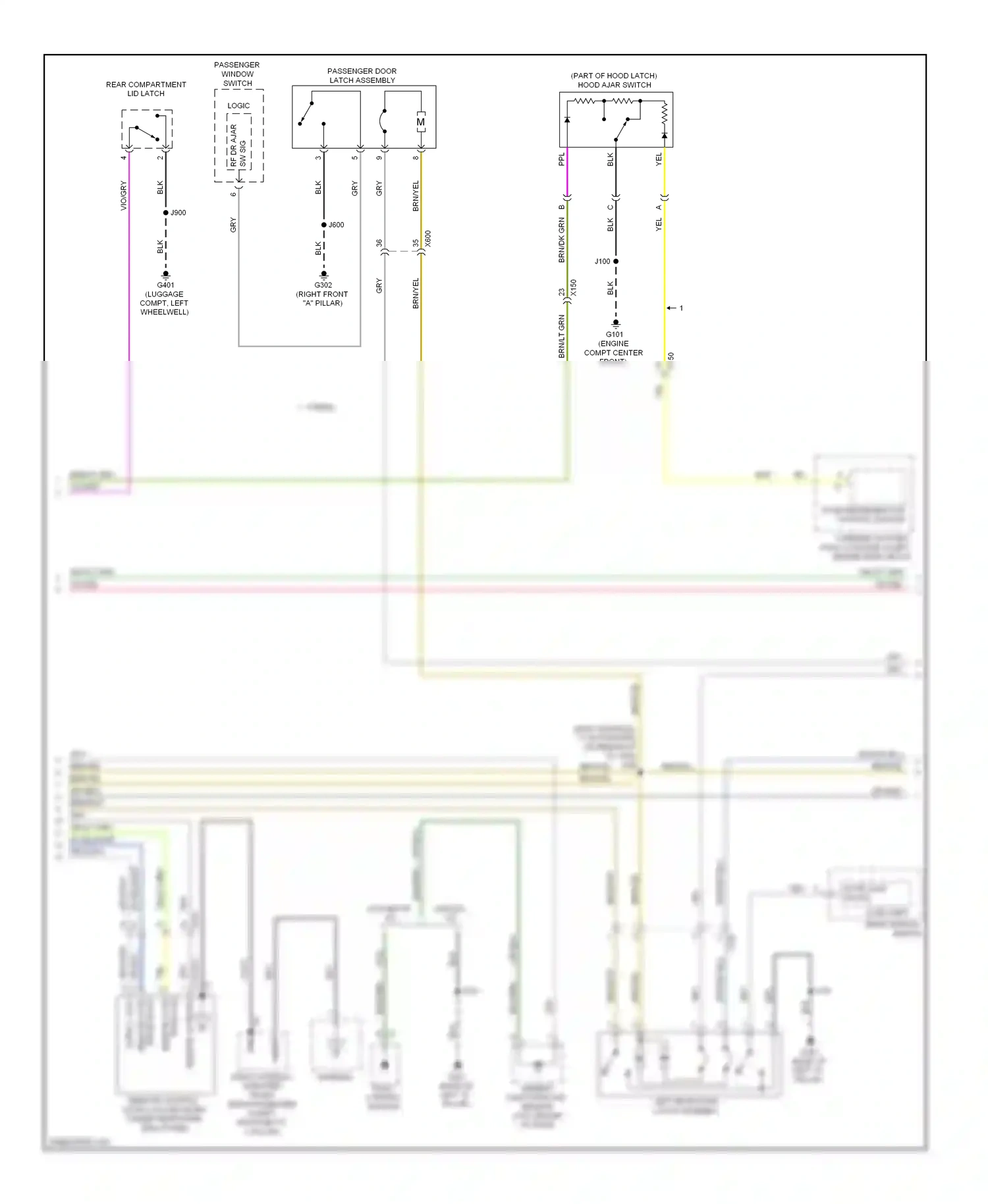 Wiring diagram supply volt for Chevrolet Impala IX (2006-2016) (2 of 5)