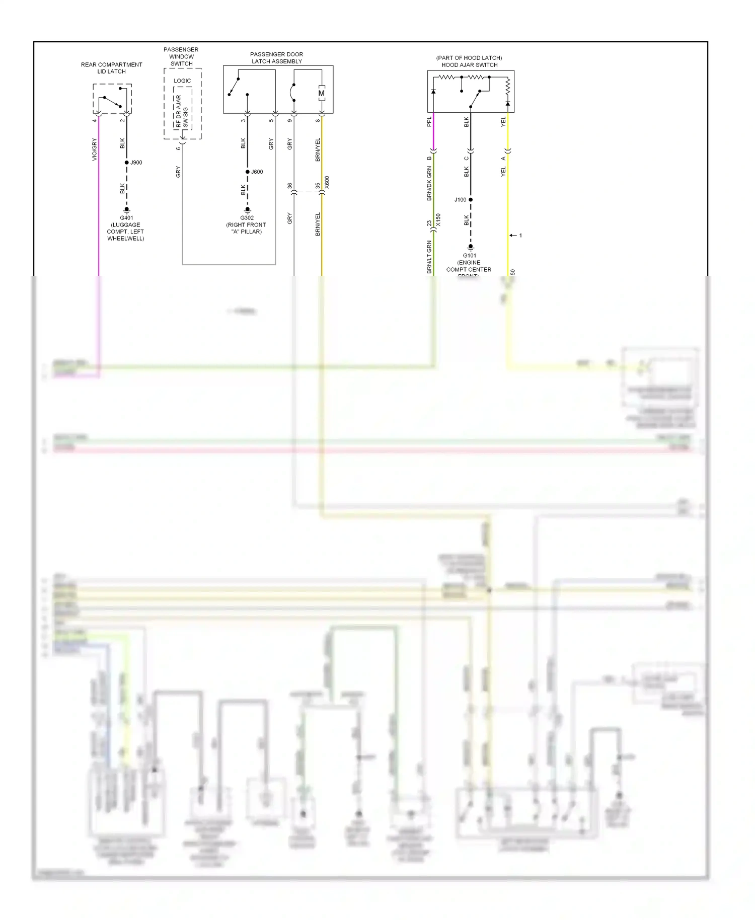 Wiring diagram supply volt for Chevrolet Impala IX (2006-2016) (4 of 5)