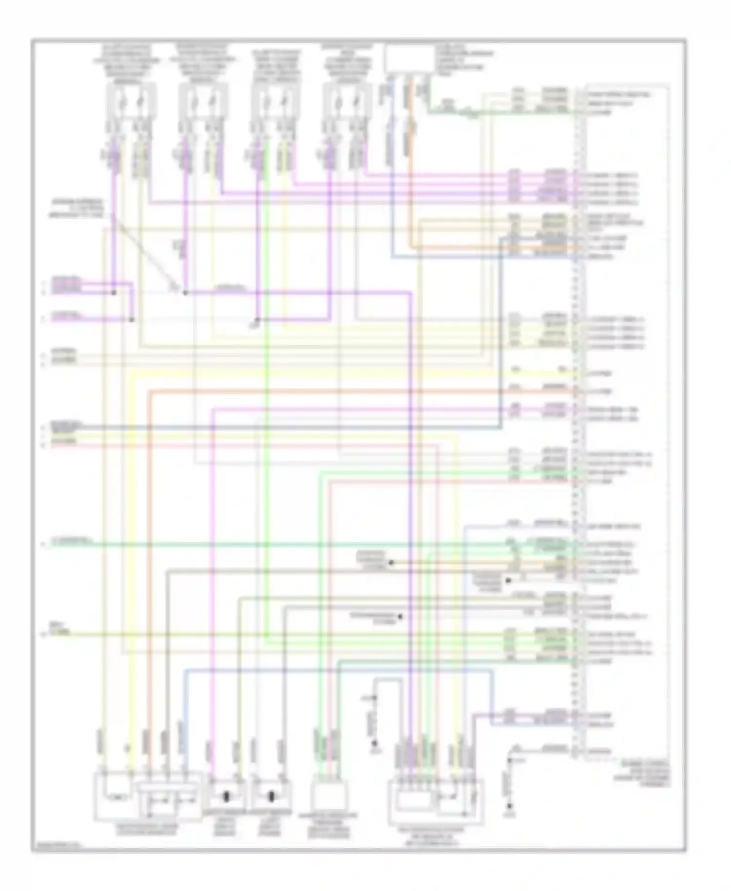 Wiring diagram transmissions system for Chevrolet Impala IX (2006-2016) (3 of 3)