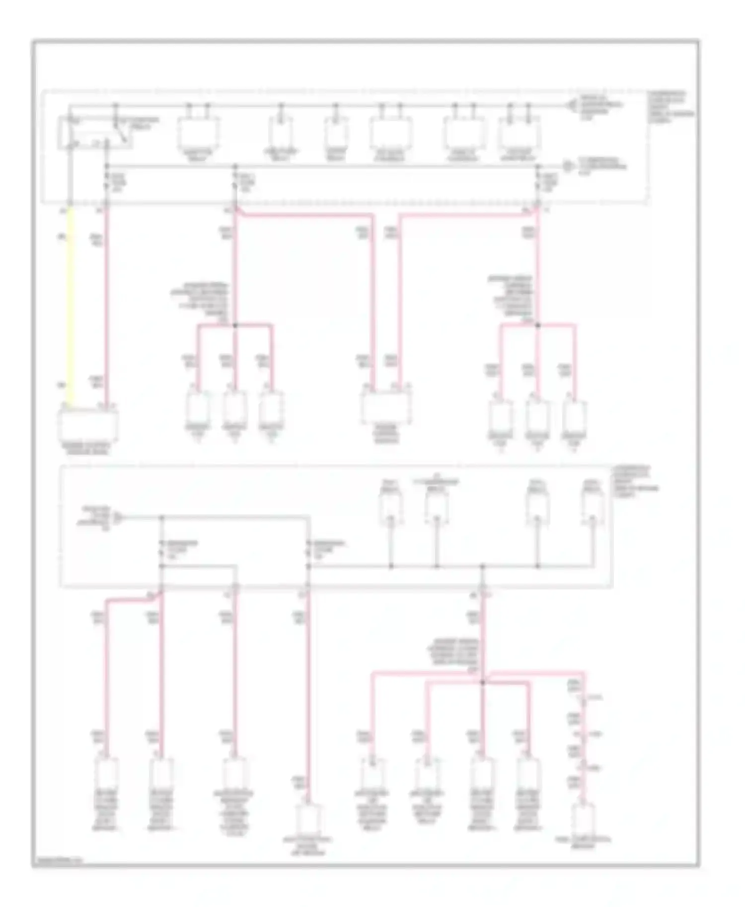 Wiring diagram engine control module for Chevrolet Impala IX (2006-2016)