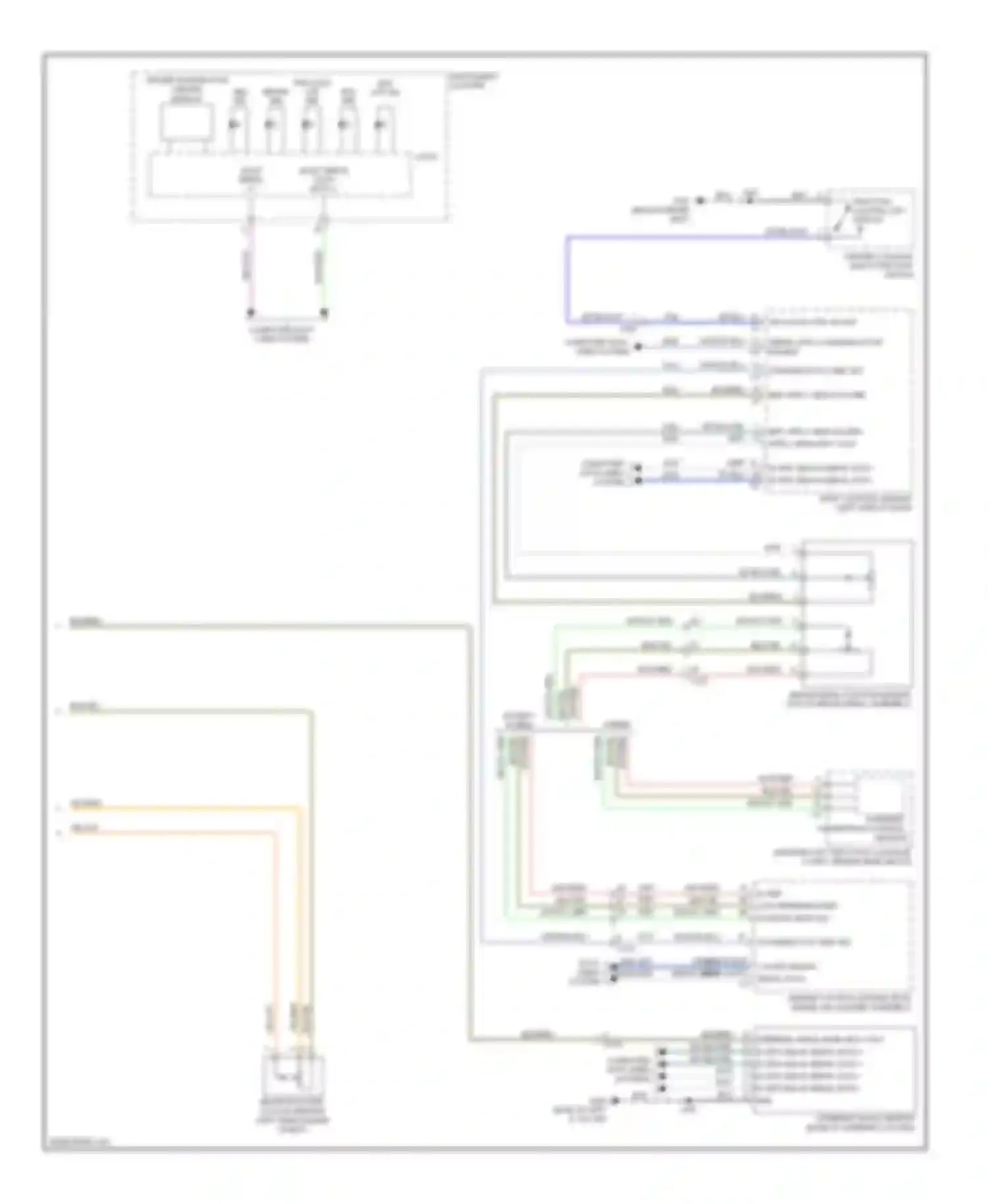 Wiring diagram wht/red for Chevrolet Impala IX (2006-2016) (1 of 28)