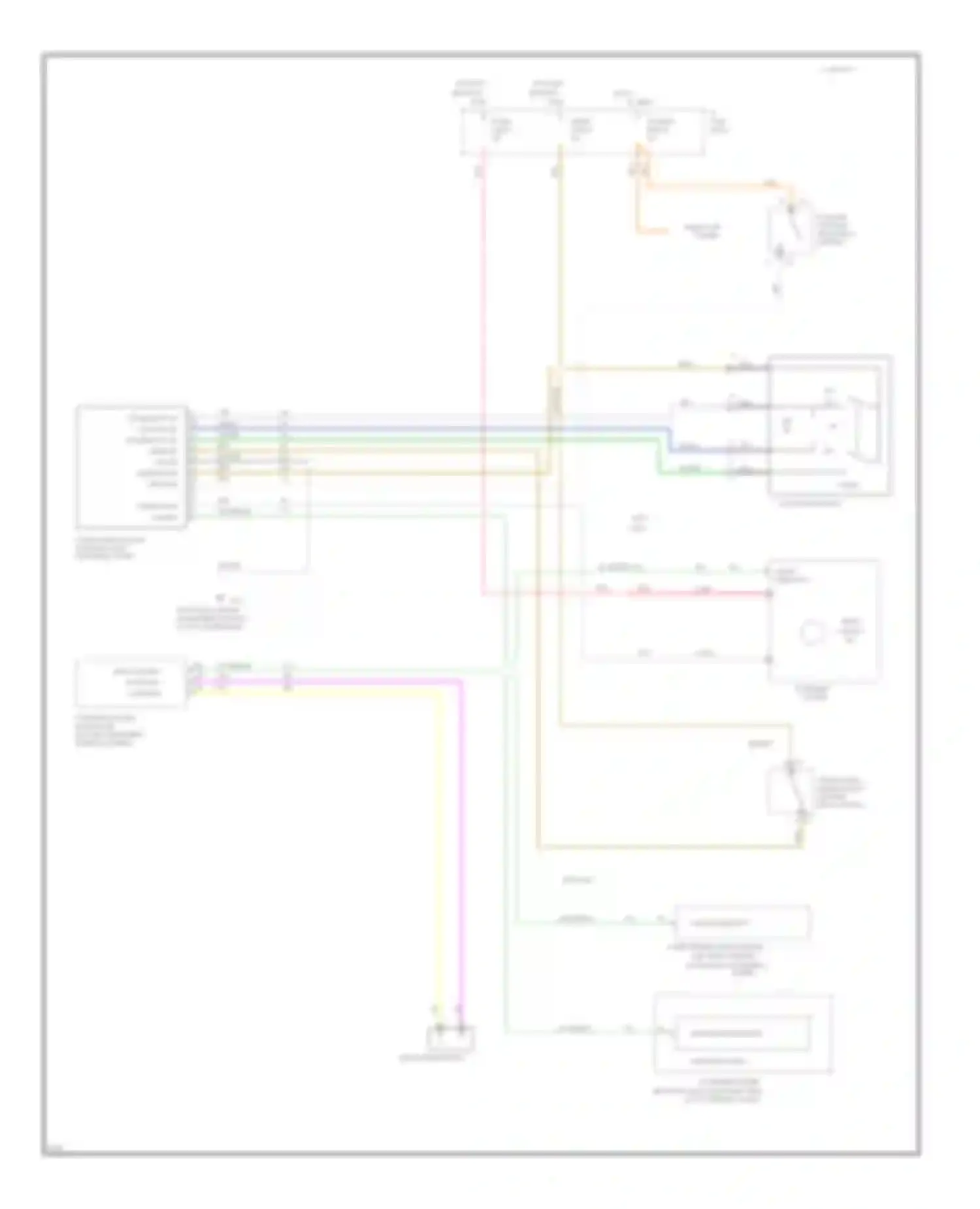 Impala Chevrolet VII (1994-1996): Cruise control circuit