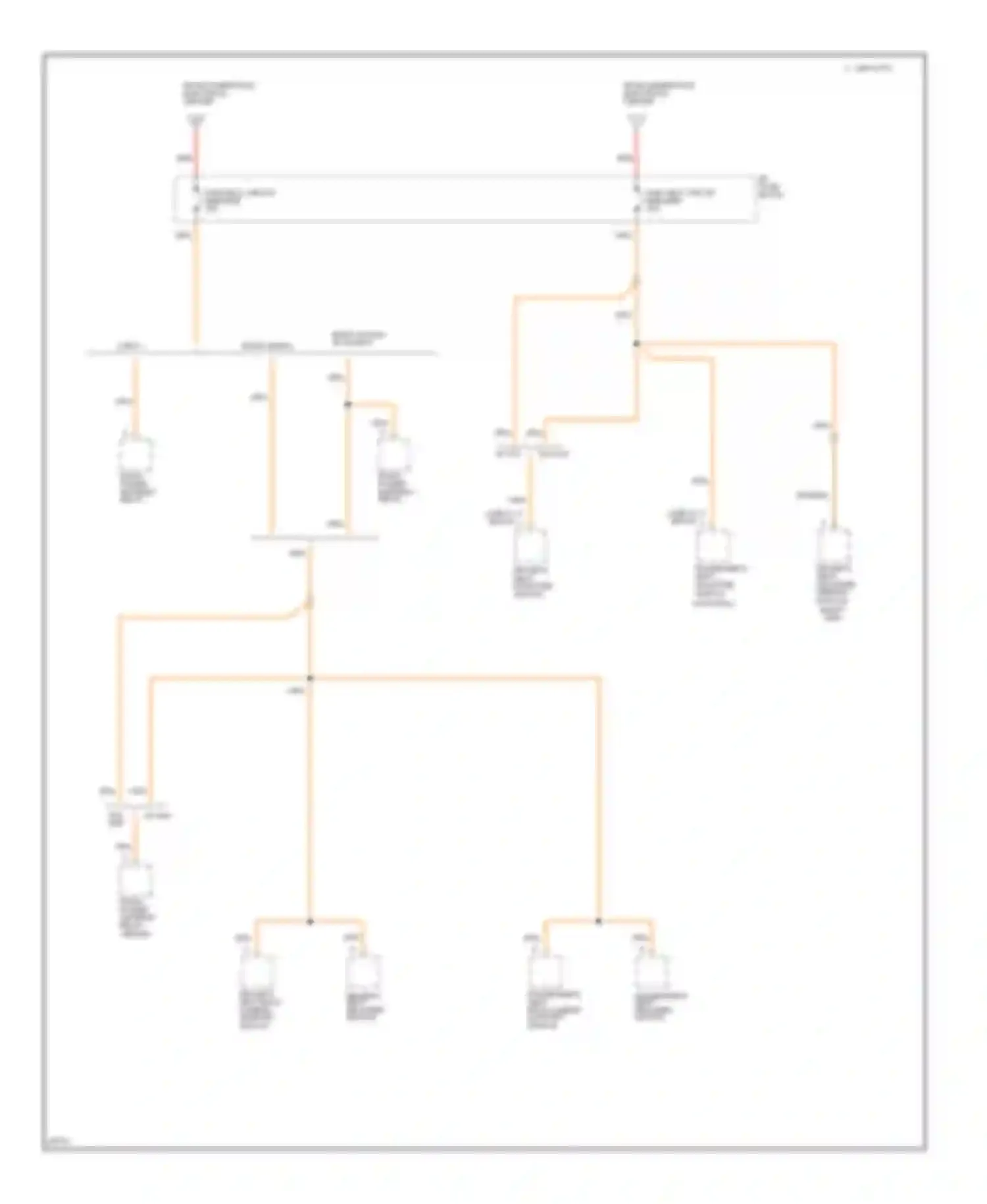 Impala Chevrolet VII (1994-1996): Power distribution circuit (4 of 4)