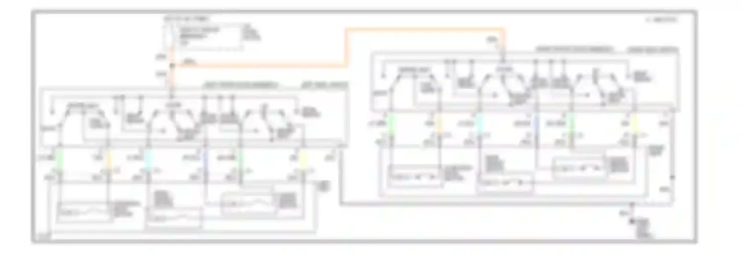 Wiring diagram front height motor for Chevrolet Impala VII (1994-1996) (1 of 1)