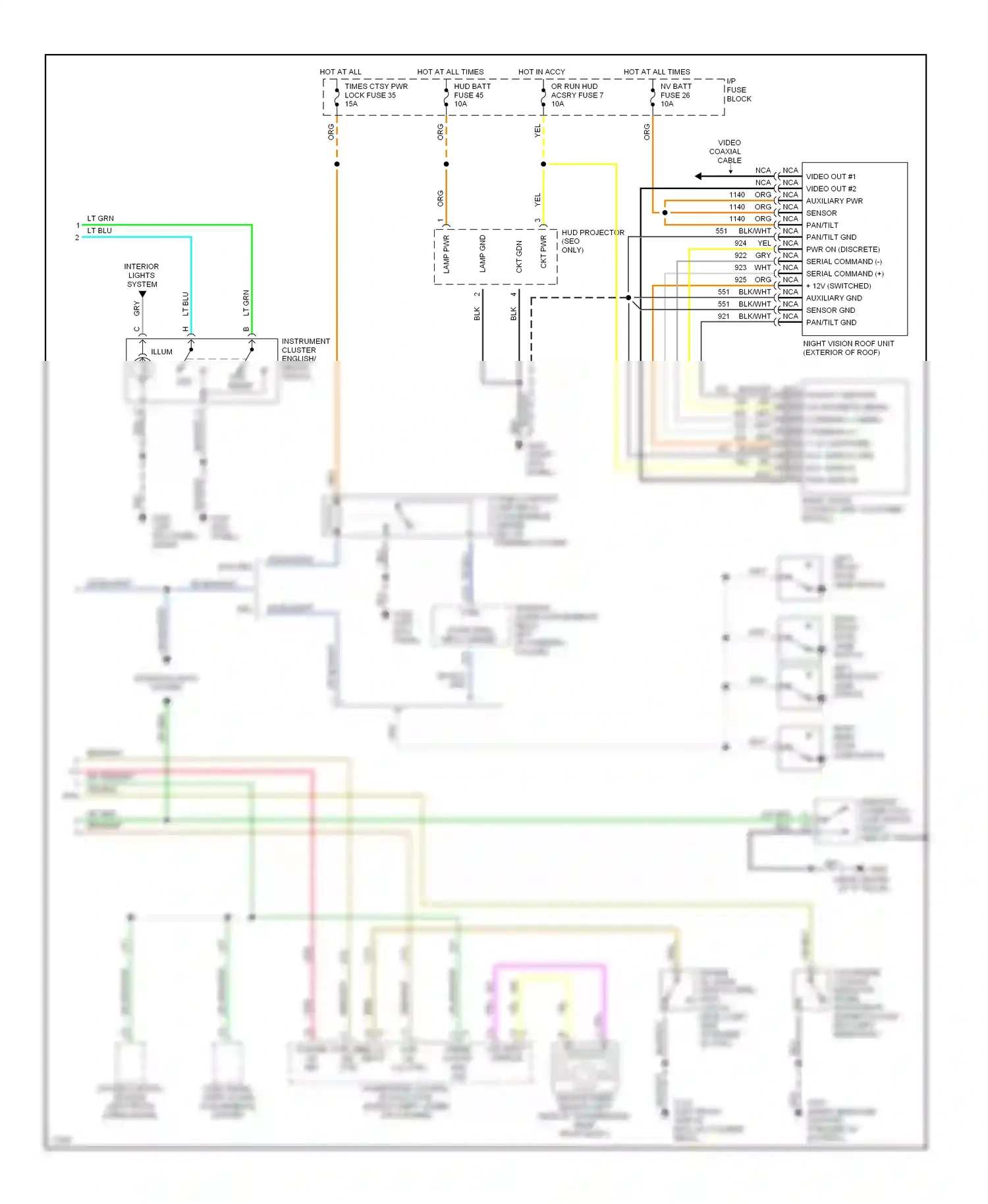 Wiring diagram lt blu for Chevrolet Impala VII (1994-1996) (8 of 13)