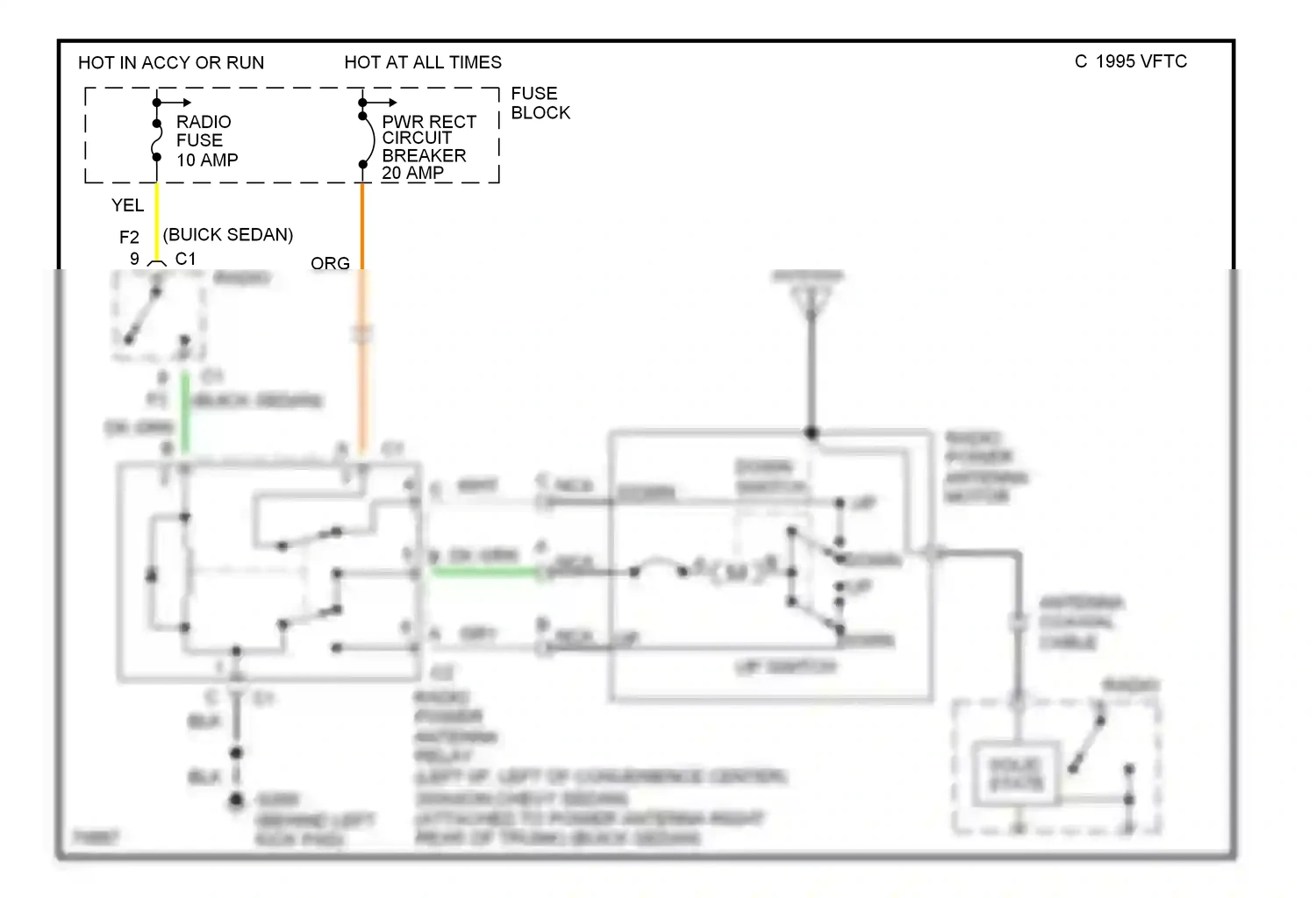 Chevrolet Impala VII (1994-1996) org/ wiring diagram  (25 of 39)