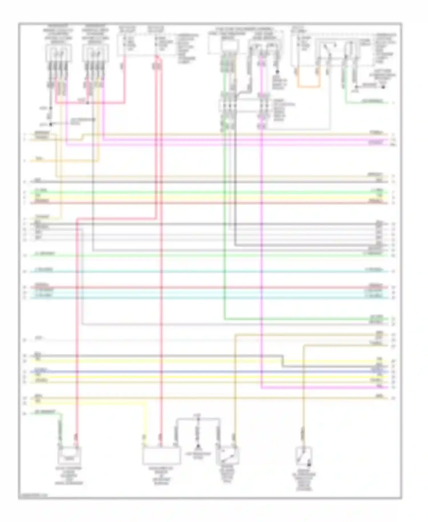 Impala Chevrolet VIII (1999-2006): Wiring diagram engine performance 3.4l vin e (3 of 4)