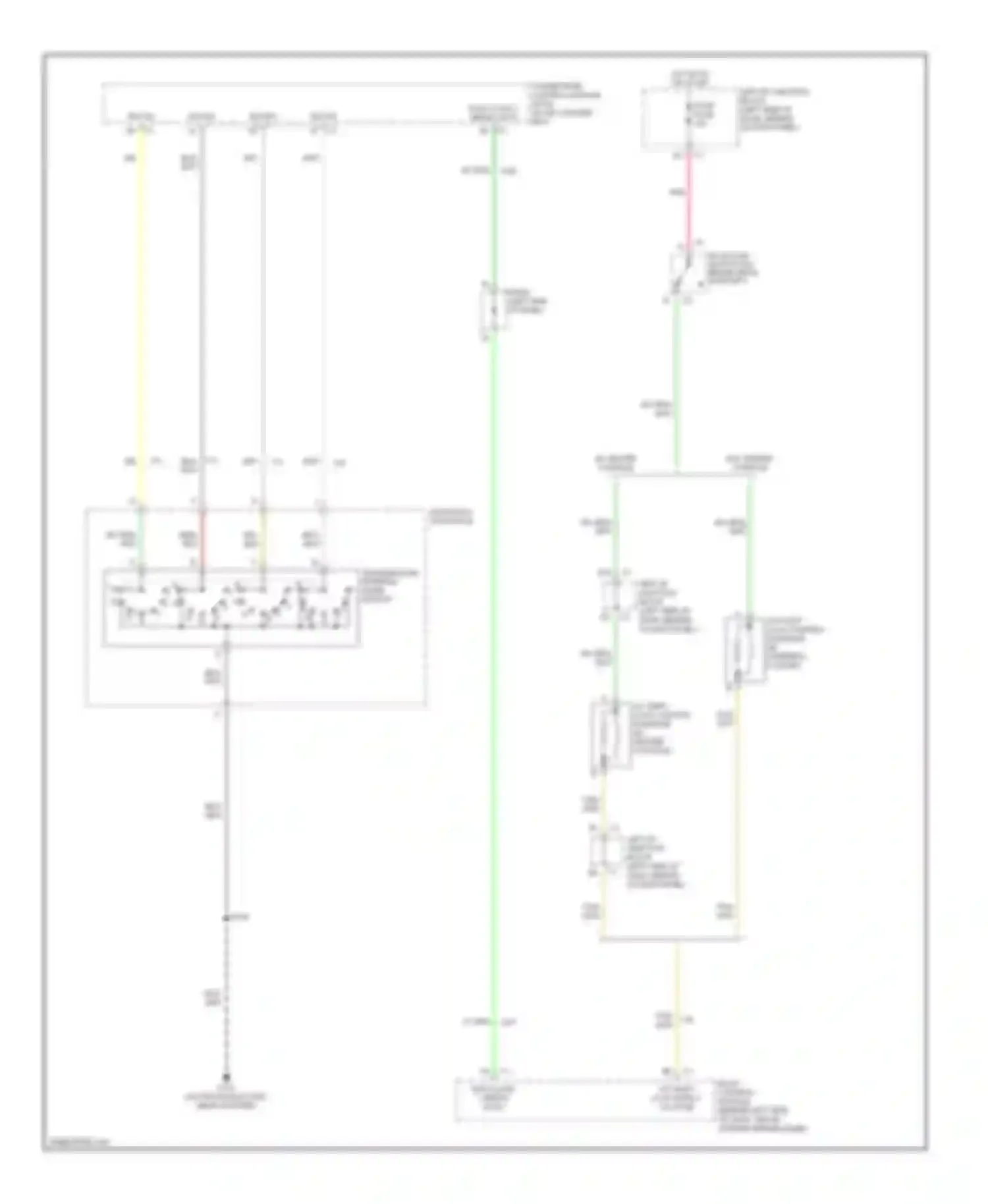 Wiring diagram automatic transaxle for Chevrolet Impala VIII (1999-2006) (12 of 12)
