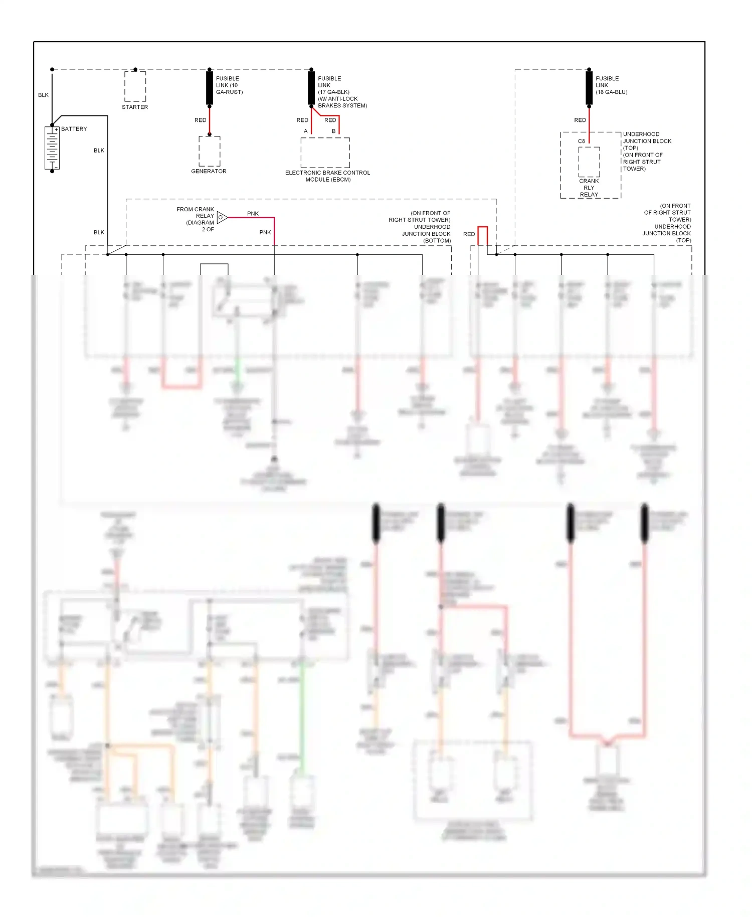 Wiring diagram nca for Chevrolet Impala VIII (1999-2006) (24 of 39)