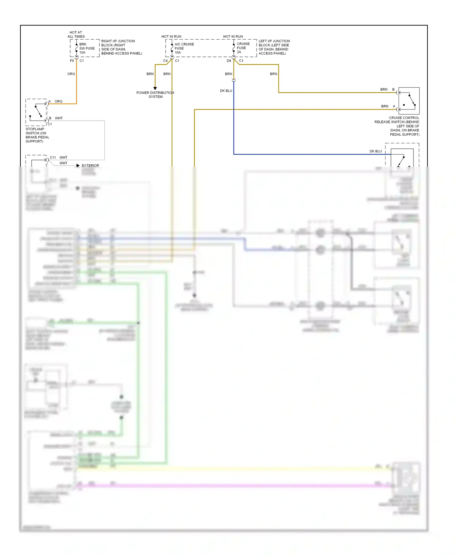 Wiring diagram nca for Chevrolet Impala VIII (1999-2006) (5 of 39)