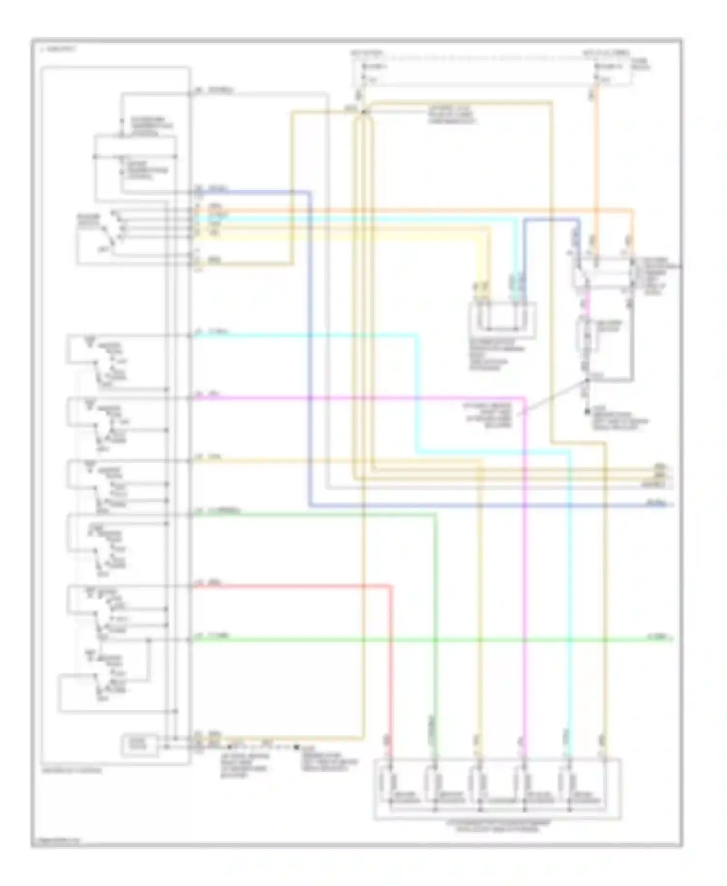 Lumina Chevrolet I (1989-2001): Manual a/c circuit, dual zone a/c (1 of 2)