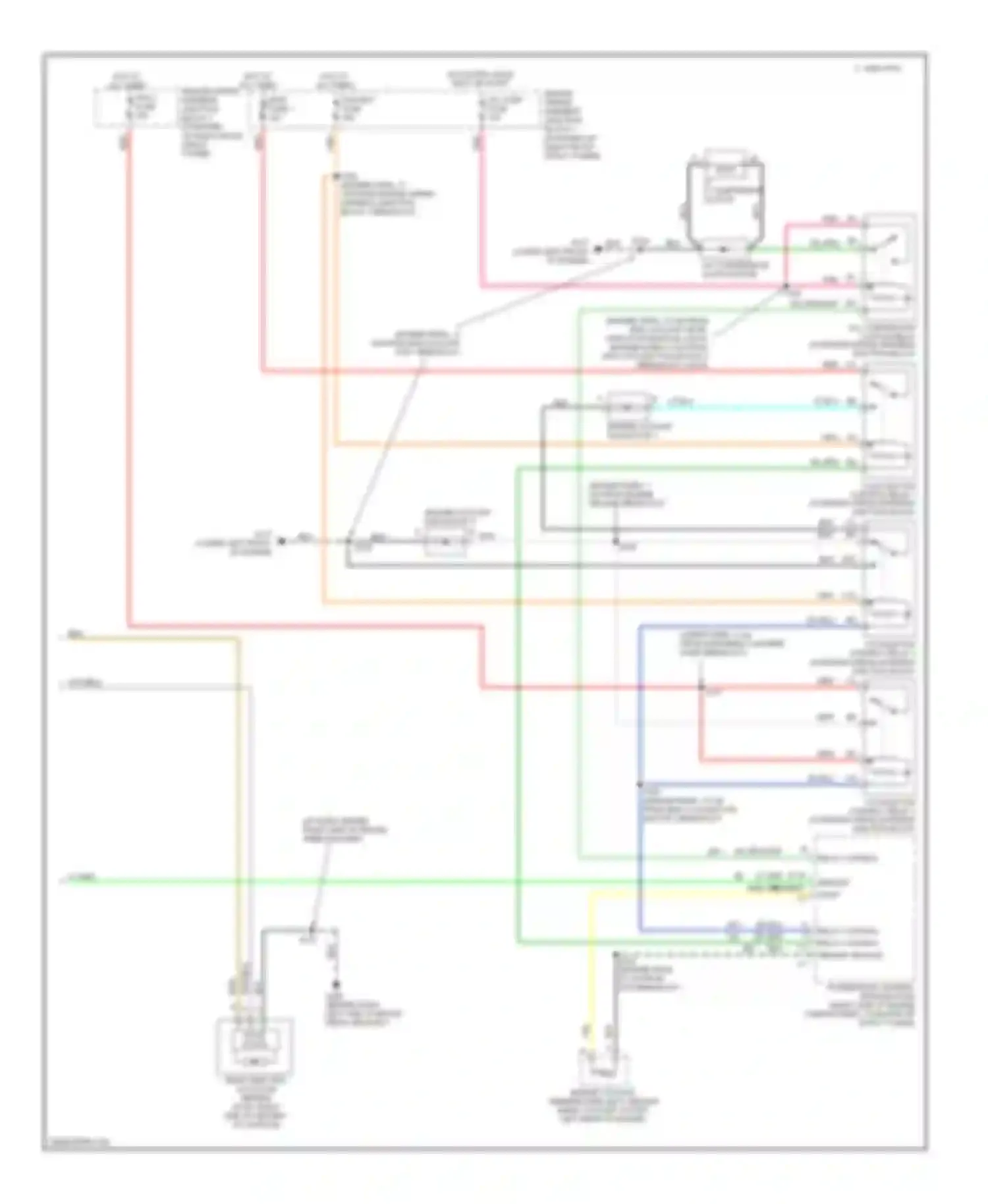 Lumina Chevrolet I (1989-2001): Manual a/c circuit, standard (2 of 2)