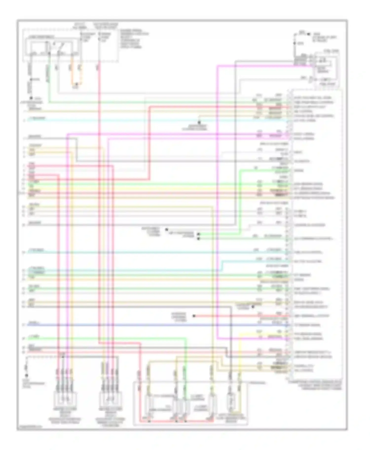 Lumina Chevrolet I (1989-2001): Wiring diagram engine performance 3.1l vin ms (4 of 4)
