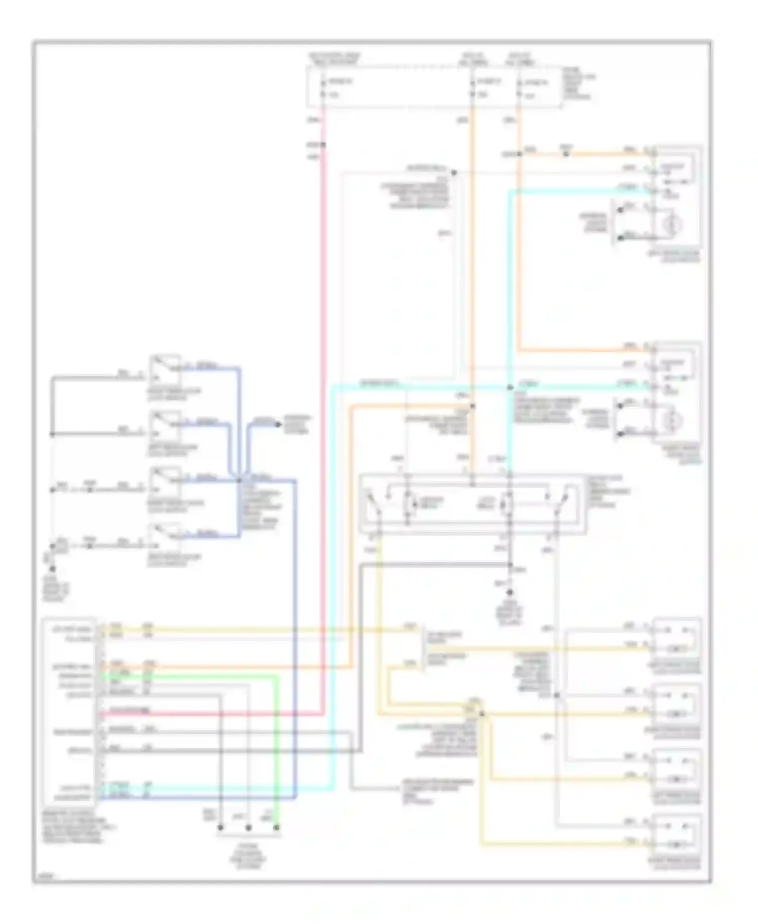Wiring diagram blk for Chevrolet Lumina I (1989-2001) (35 of 48)