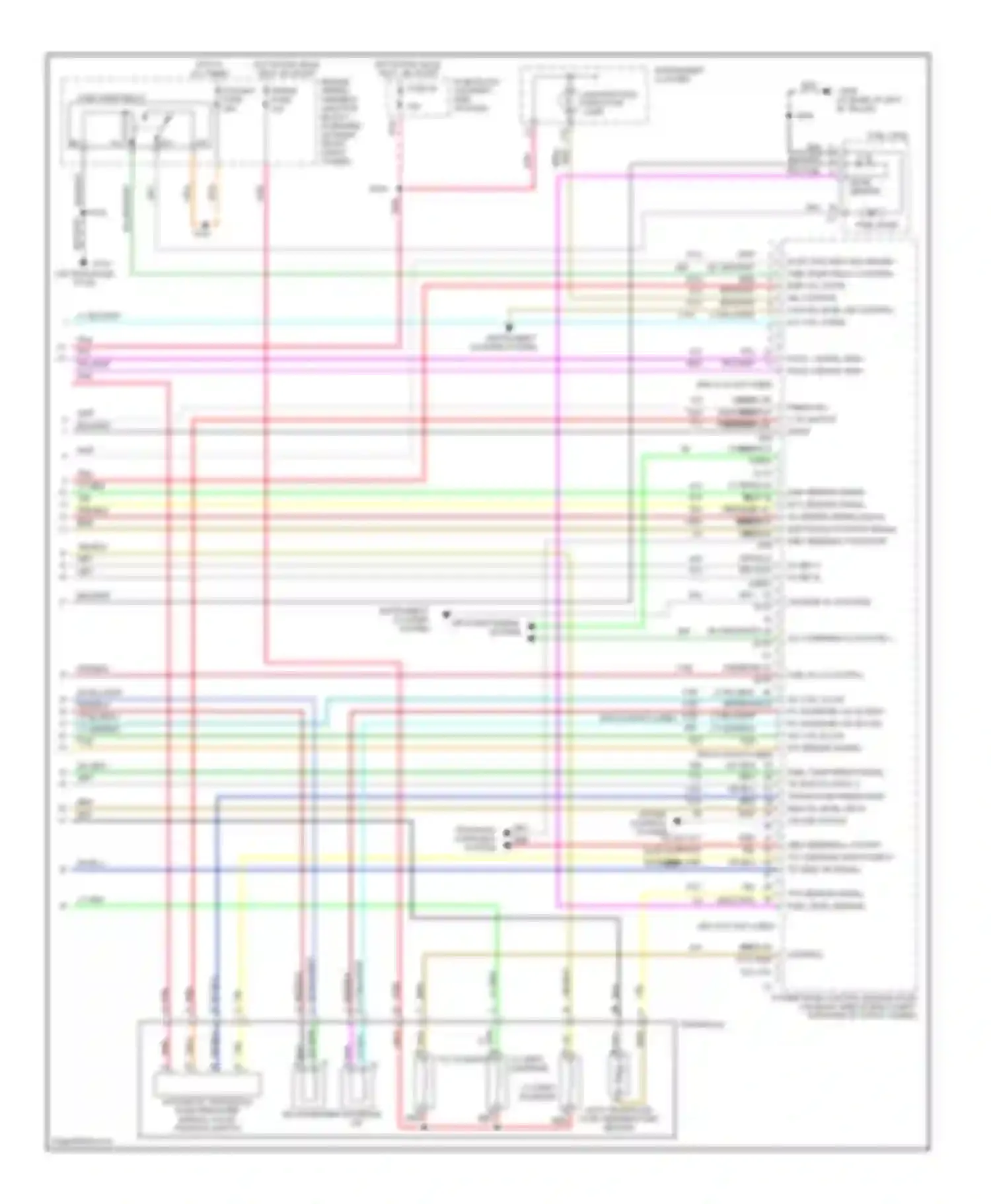 Wiring diagram pnk ppl 2 3 4 5 for Chevrolet Lumina I (1989-2001) (2 of 2)