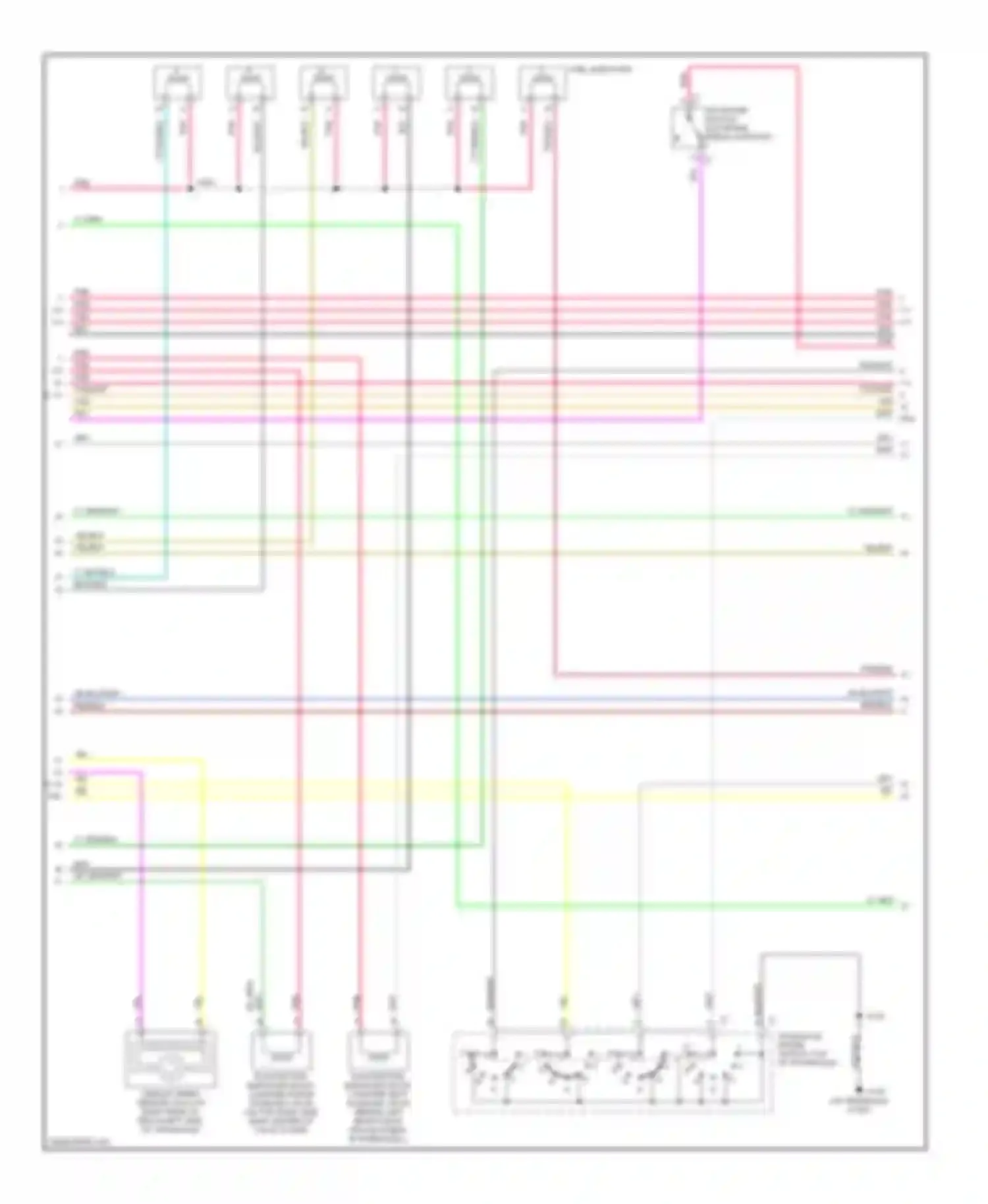 Wiring diagram red/blk for Chevrolet Lumina I (1989-2001) (8 of 10)